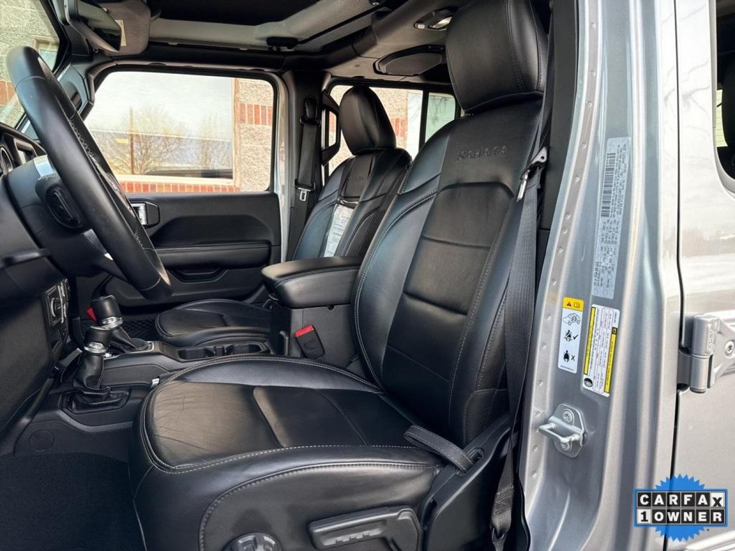 2018 SILVER Jeep Wrangler Unlimited Sahara (1C4HJXEG2JW) with an V6, 3.6L engine, Automatic transmission, located at 10890 W. Colfax Ave., Lakewood, CO, 80215, (303) 274-7692, 39.739914, -105.120132 - <b>Summary</b><br>One Owner And In Excellent Condition, Apple/ Android Carplay, Fully Serviced And Ready For Colorado! Non smoker, you will not find a cleaner Jeep Wrangler anywhere. Never off roaded and not a scratch on this one.<br><br><b>Vehicle Details</b><br>Discover the rugged elegance and off - Photo#50