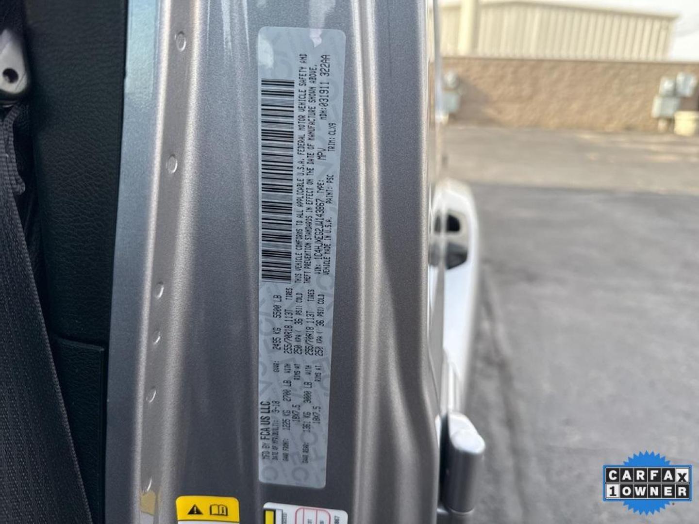 2018 SILVER Jeep Wrangler Unlimited Sahara (1C4HJXEG2JW) with an V6, 3.6L engine, Automatic transmission, located at 10890 W. Colfax Ave., Lakewood, CO, 80215, (303) 274-7692, 39.739914, -105.120132 - <b>Summary</b><br>One Owner And In Excellent Condition, Apple/ Android Carplay, Fully Serviced And Ready For Colorado! Non smoker, you will not find a cleaner Jeep Wrangler anywhere. Never off roaded and not a scratch on this one.<br><br><b>Vehicle Details</b><br>Discover the rugged elegance and off - Photo#87