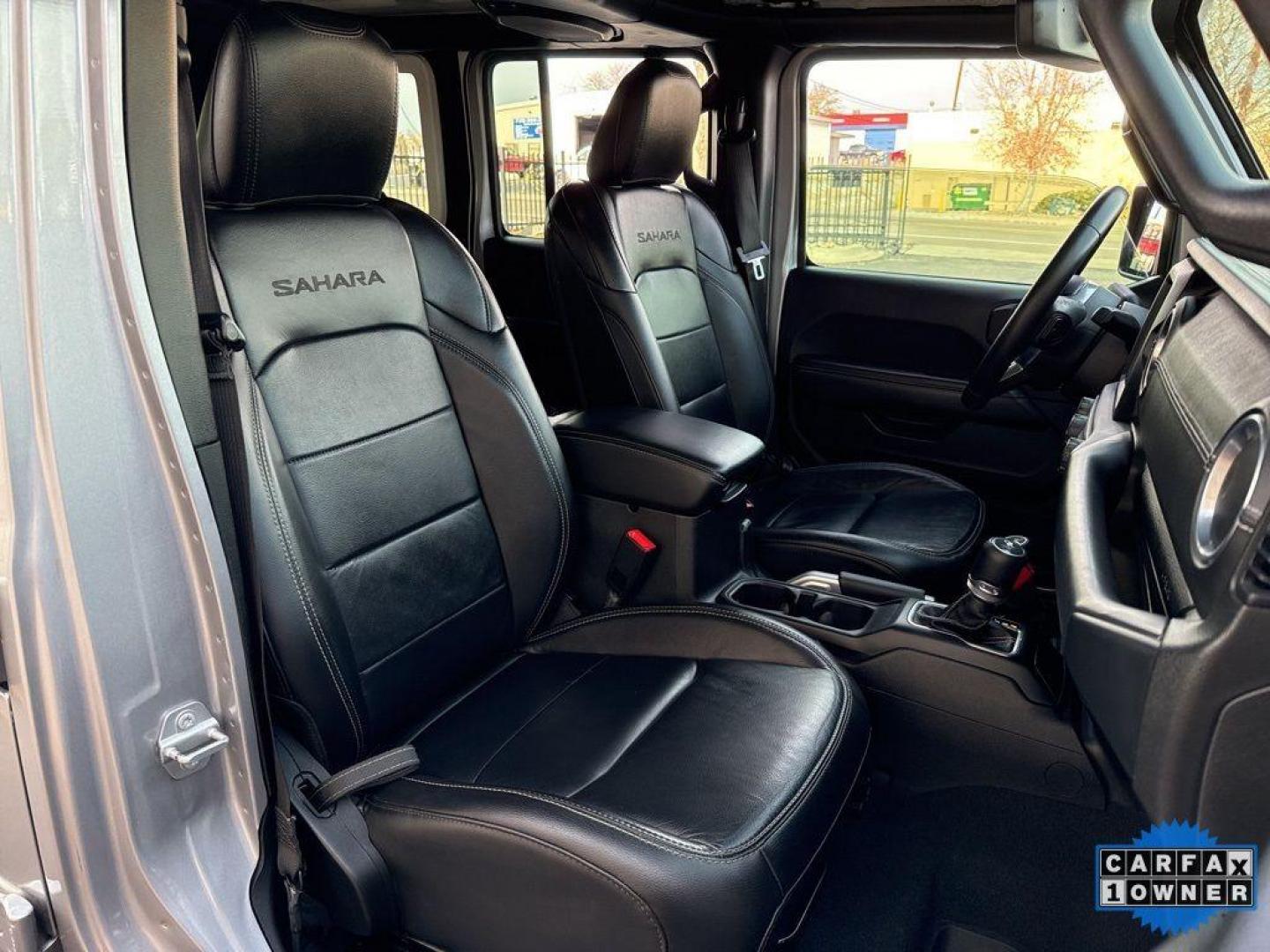 2018 SILVER Jeep Wrangler Unlimited Sahara (1C4HJXEG2JW) with an V6, 3.6L engine, Automatic transmission, located at 10890 W. Colfax Ave., Lakewood, CO, 80215, (303) 274-7692, 39.739914, -105.120132 - <b>Summary</b><br>One Owner And In Excellent Condition, Apple/ Android Carplay, Fully Serviced And Ready For Colorado! Non smoker, you will not find a cleaner Jeep Wrangler anywhere. Never off roaded and not a scratch on this one.<br><br><b>Vehicle Details</b><br>Discover the rugged elegance and off - Photo#11
