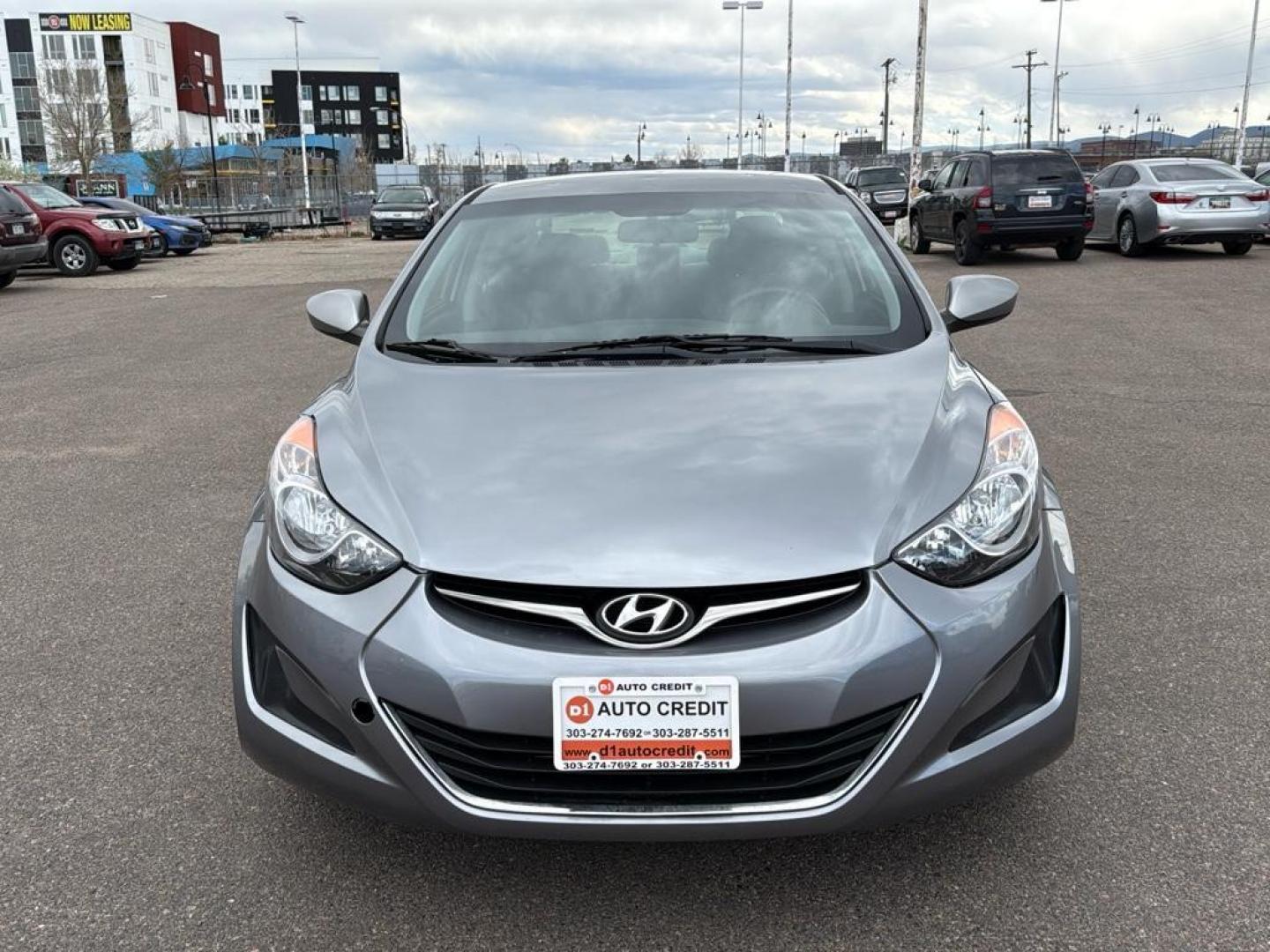 2012 GRAY Hyundai Elantra LIMITED (KMHDH4AE0CU) with an 4 Cyl, 1.8L engine, Automatic transmission, located at 10890 W. Colfax Ave., Lakewood, CO, 80215, (303) 274-7692, 39.739914, -105.120132 - Photo#1
