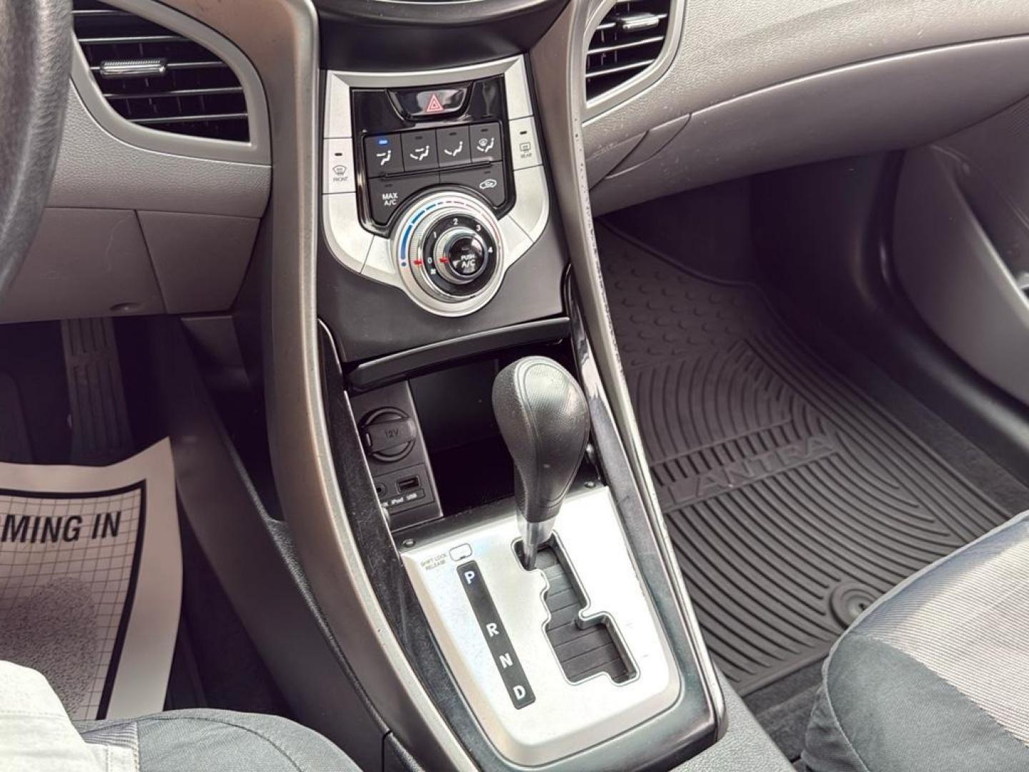 2012 GRAY Hyundai Elantra LIMITED (KMHDH4AE0CU) with an 4 Cyl, 1.8L engine, Automatic transmission, located at 10890 W. Colfax Ave., Lakewood, CO, 80215, (303) 274-7692, 39.739914, -105.120132 - Photo#11