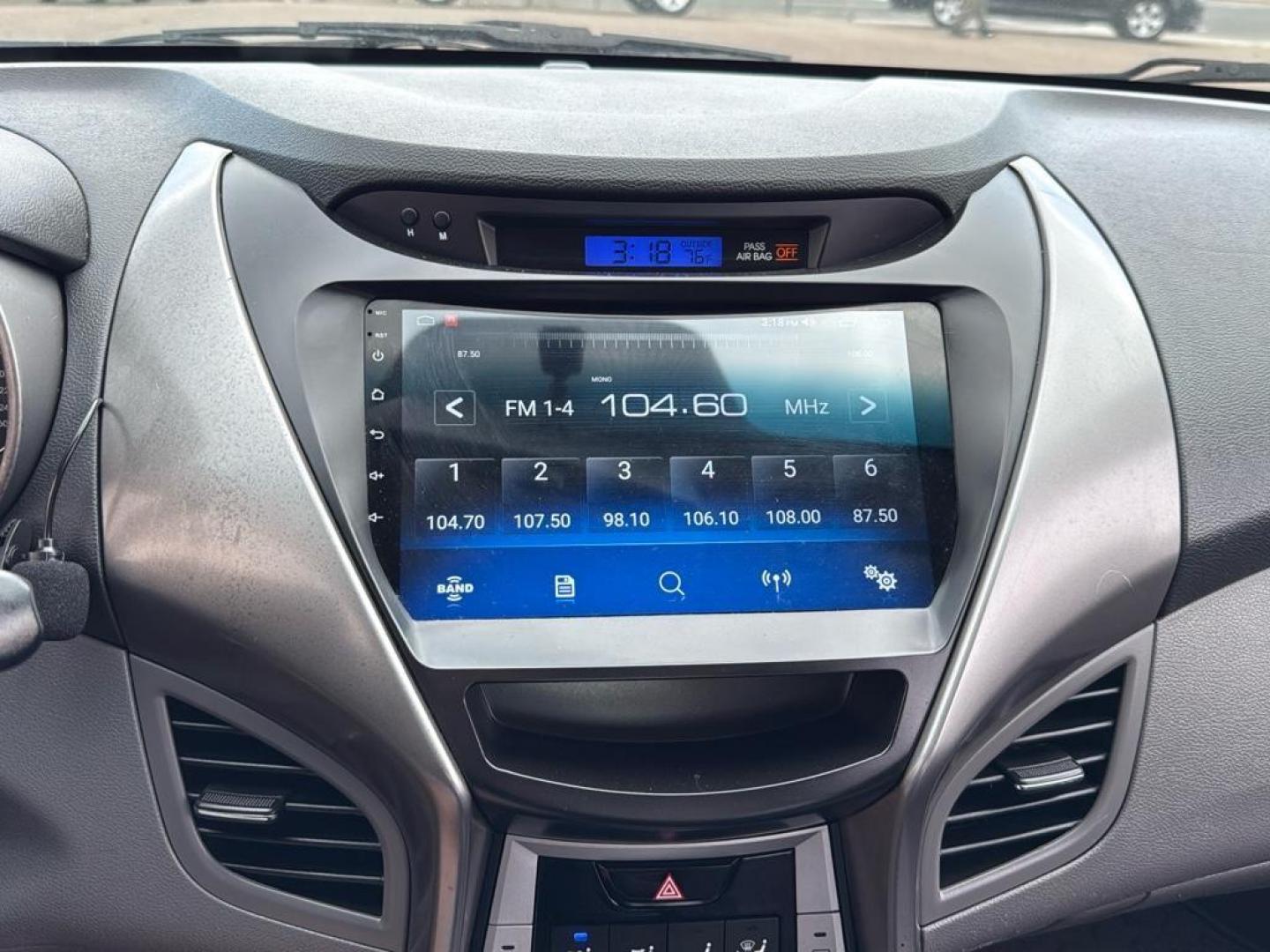 2012 GRAY Hyundai Elantra LIMITED (KMHDH4AE0CU) with an 4 Cyl, 1.8L engine, Automatic transmission, located at 10890 W. Colfax Ave., Lakewood, CO, 80215, (303) 274-7692, 39.739914, -105.120132 - Photo#13