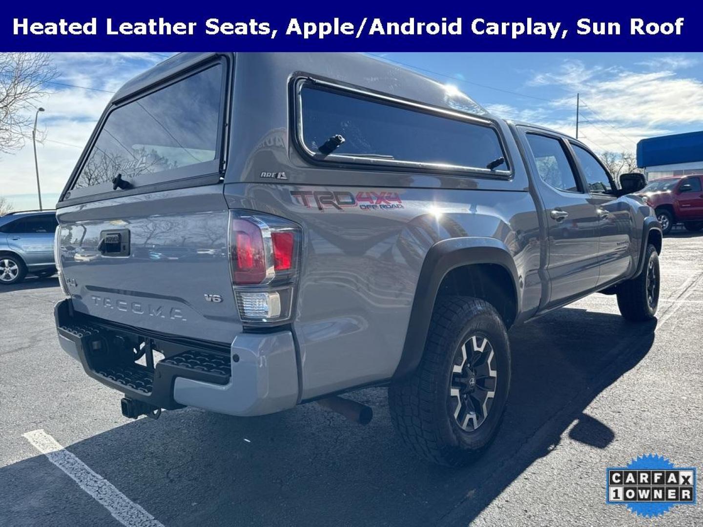 2021 Cement /Black Toyota Tacoma TRD Off-Road (3TMDZ5BN2MM) with an 3.5L V6 PDI DOHC 24V LEV3-ULEV70 278hp engine, Automatic transmission, located at 10890 W. Colfax Ave., Lakewood, CO, 80215, (303) 274-7692, 39.739914, -105.120132 - 2021 Toyota Tacoma TRD OFF ROAD PREMIUM.Fully loaded with every option available!! This truck is in mint condition inside and out with only one small scratch (see pictures). Carfax shows minor damage but there is no paint work on this vehicle. No rust and no wear. All keys and owners manuals present - Photo#4