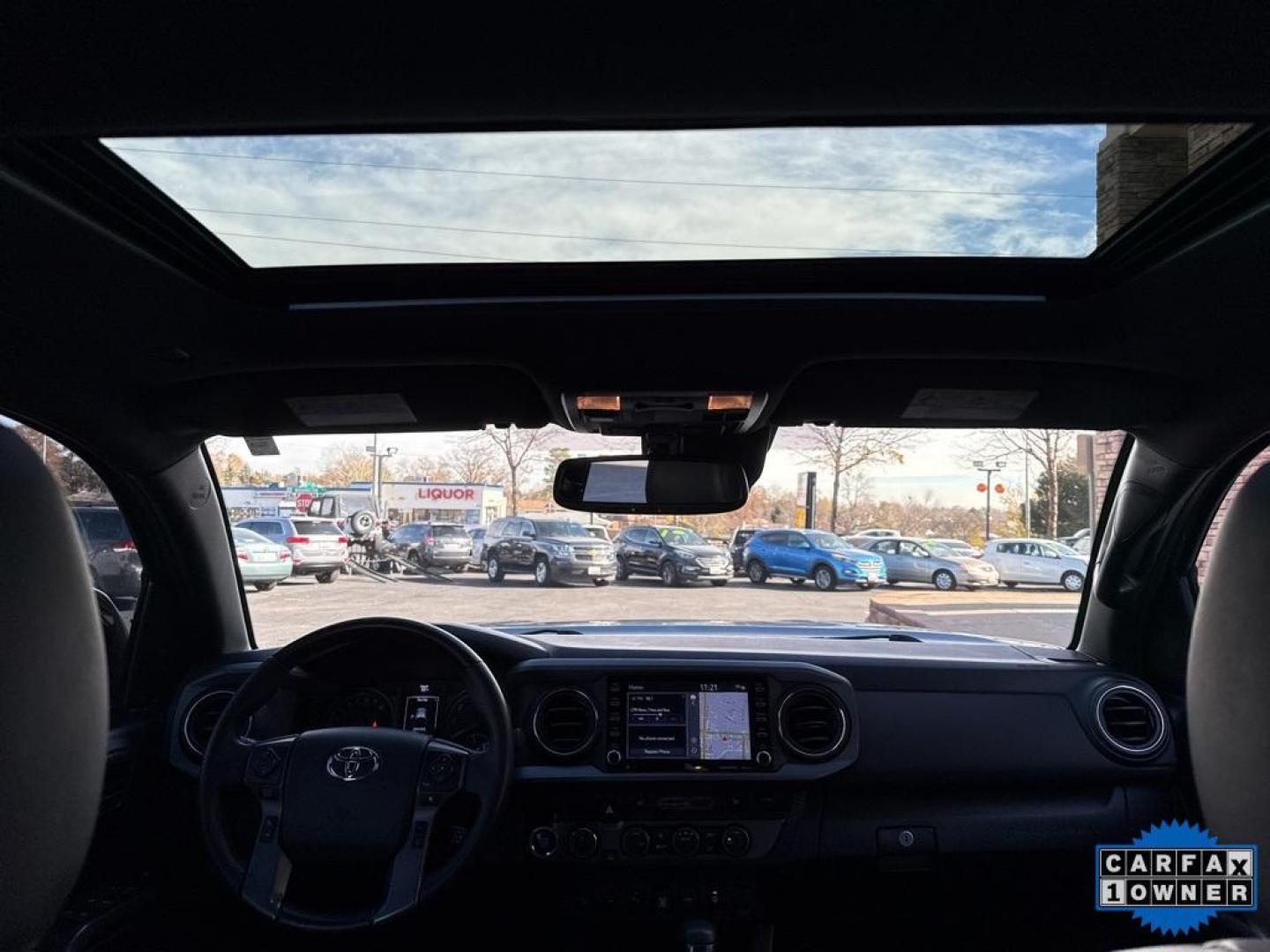 2021 Cement /Black Toyota Tacoma TRD Off-Road (3TMDZ5BN2MM) with an 3.5L V6 PDI DOHC 24V LEV3-ULEV70 278hp engine, Automatic transmission, located at 10890 W. Colfax Ave., Lakewood, CO, 80215, (303) 274-7692, 39.739914, -105.120132 - 2021 Toyota Tacoma TRD OFF ROAD PREMIUM.Fully loaded with every option available!! This truck is in mint condition inside and out with only one small scratch (see pictures). Carfax shows minor damage but there is no paint work on this vehicle. No rust and no wear. All keys and owners manuals present - Photo#10