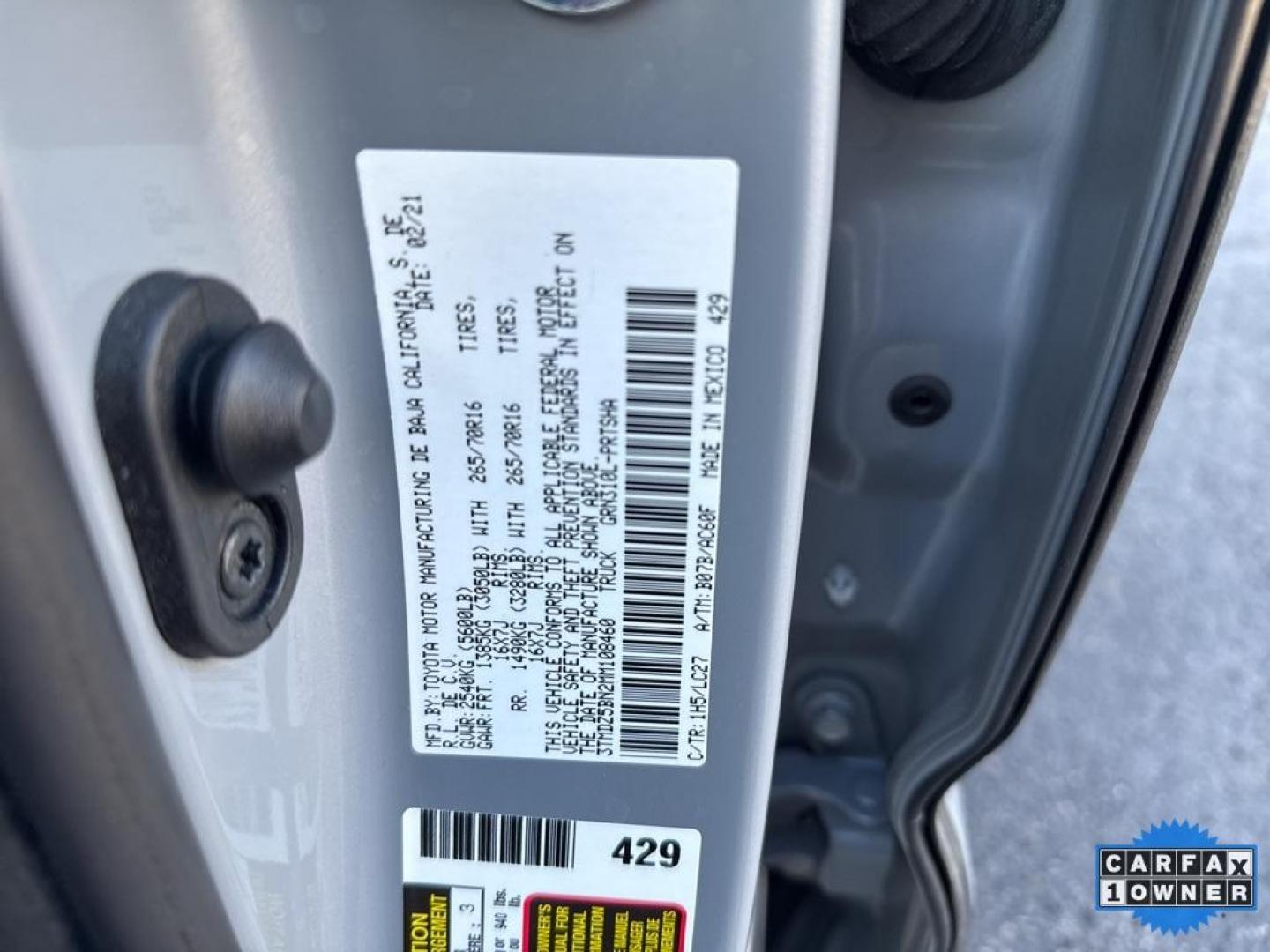 2021 Cement /Black Toyota Tacoma TRD Off-Road (3TMDZ5BN2MM) with an 3.5L V6 PDI DOHC 24V LEV3-ULEV70 278hp engine, Automatic transmission, located at 10890 W. Colfax Ave., Lakewood, CO, 80215, (303) 274-7692, 39.739914, -105.120132 - 2021 Toyota Tacoma TRD OFF ROAD PREMIUM.Fully loaded with every option available!! This truck is in mint condition inside and out with only one small scratch (see pictures). Carfax shows minor damage but there is no paint work on this vehicle. No rust and no wear. All keys and owners manuals present - Photo#37