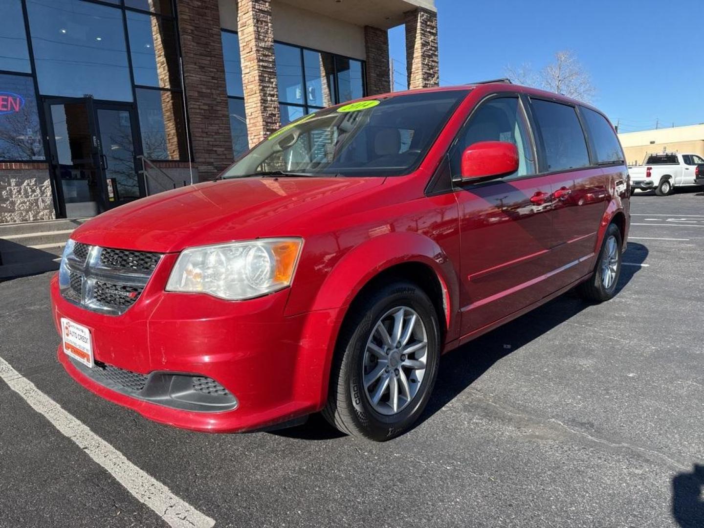 2014 Redline 2 Coat Pearl /Black/Light Graystone Dodge Grand Caravan SXT (2C4RDGCG8ER) with an 3.6L V6 24V VVT engine, Automatic transmission, located at 10890 W. Colfax Ave., Lakewood, CO, 80215, (303) 274-7692, 39.739914, -105.120132 - 2014 Dodge Grand Caravan FWD<br><br>D1 Auto NEVER charges dealer fees! All cars have clean titles and have been inspected for mechanical issues. We have financing for everyone. Good credit, bad credit, first time buyers.<br>Clean CARFAX.<br>Please call Lakewood Location 303-274-7692 or Thornton 303- - Photo#0