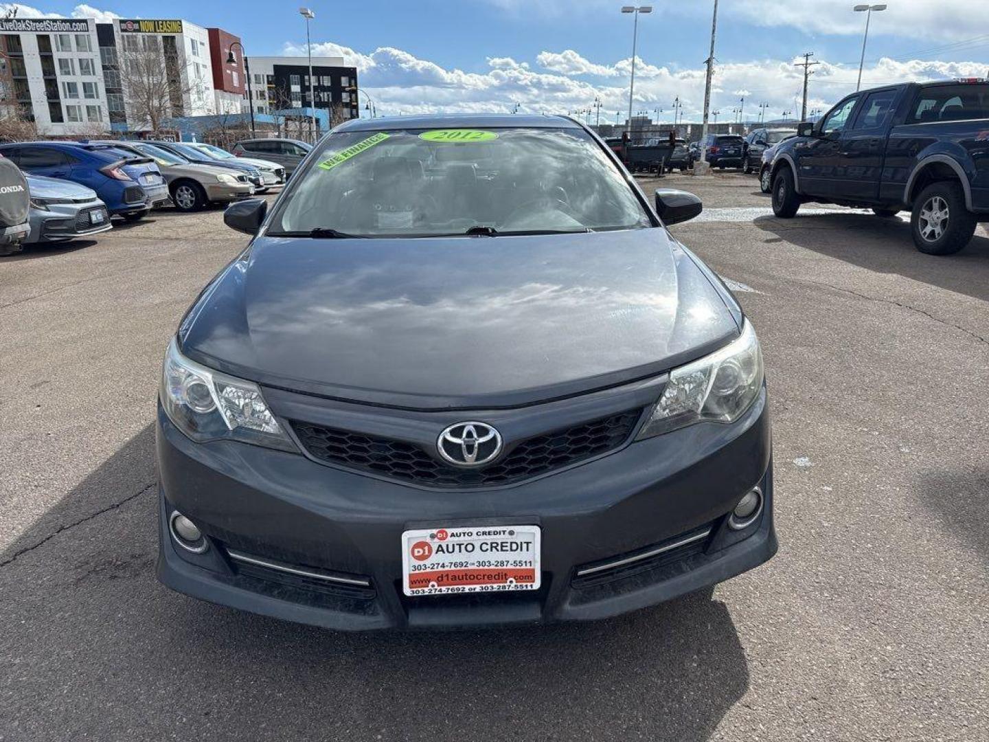 2012 GRAY Toyota Camry SE (4T1BF1FK6CU) with an 4 Cyl, 2.5L engine, Automatic transmission, located at 10890 W. Colfax Ave., Lakewood, CO, 80215, (303) 274-7692, 39.739914, -105.120132 - Discover the reliability and comfort of the 2012 Toyota Camry SE, a vehicle that seamlessly blends performance with practicality. This model features a robust 4-cylinder, 2.5L engine that delivers a smooth and efficient driving experience, perfectly suited for both city commutes and long highway jou - Photo#7