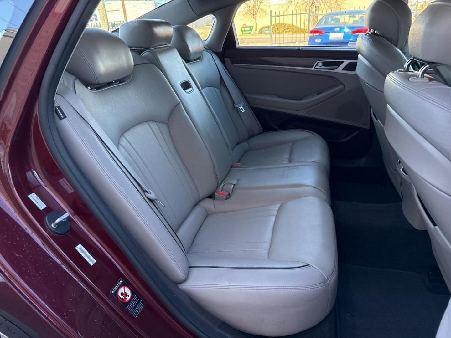 2015 RED Hyundai Genesis Base (KMHGN4JEXFU) with an V6, 3.8L engine, Automatic transmission, located at 10890 W. Colfax Ave., Lakewood, CO, 80215, (303) 274-7692, 39.739914, -105.120132 - Discover the blend of luxury and performance with this 2015 Hyundai Genesis Base, a distinguished choice for discerning drivers. This exceptional vehicle is powered by a robust V6, 3.8L engine, delivering a smooth and responsive driving experience with its Rear-Wheel Drive (RWD) configuration. The H - Photo#53