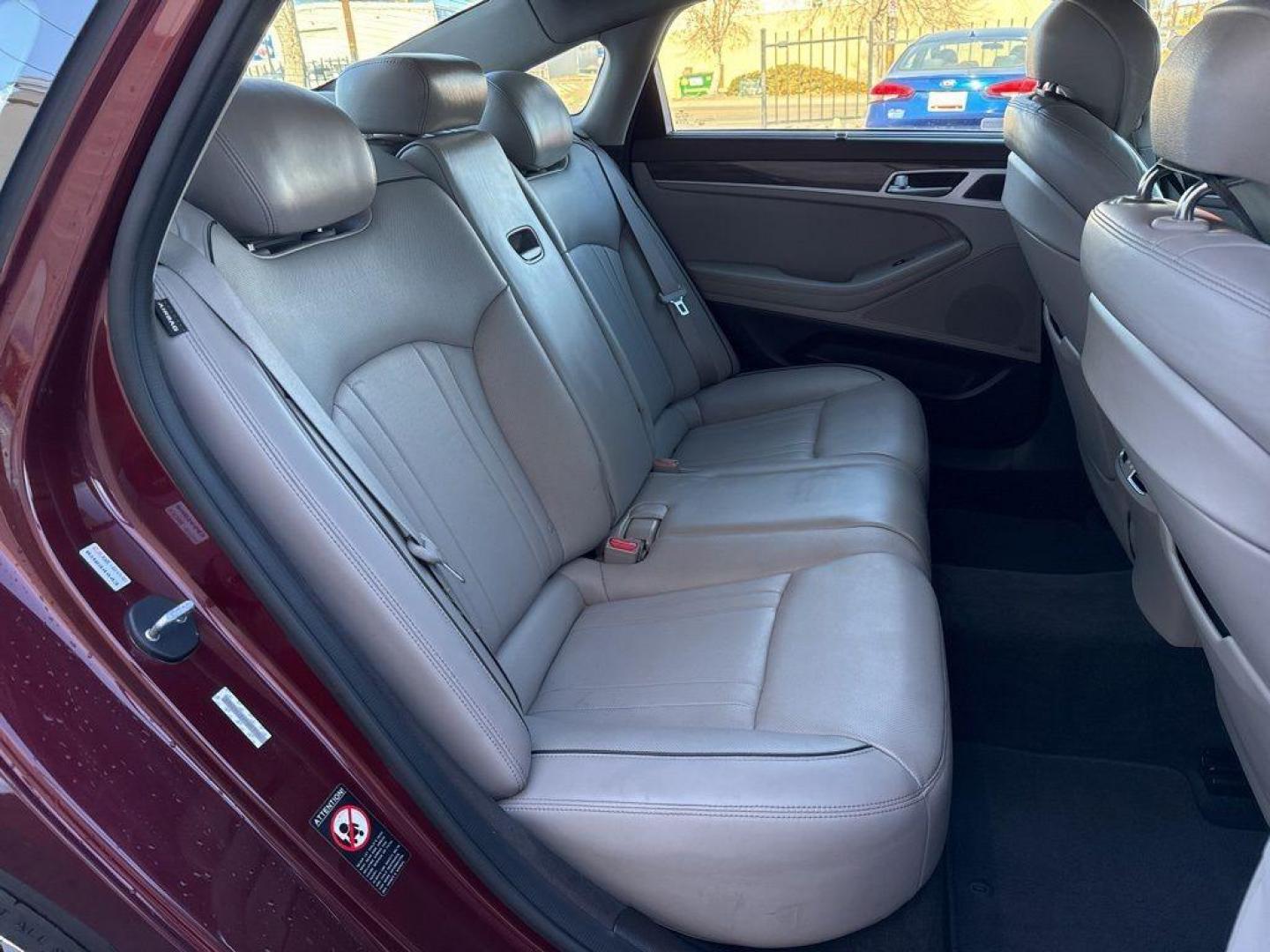 2015 RED Hyundai Genesis Base (KMHGN4JEXFU) with an V6, 3.8L engine, Automatic transmission, located at 10890 W. Colfax Ave., Lakewood, CO, 80215, (303) 274-7692, 39.739914, -105.120132 - Discover the blend of luxury and performance with this 2015 Hyundai Genesis Base, a distinguished choice for discerning drivers. This exceptional vehicle is powered by a robust V6, 3.8L engine, delivering a smooth and responsive driving experience with its Rear-Wheel Drive (RWD) configuration. The H - Photo#18
