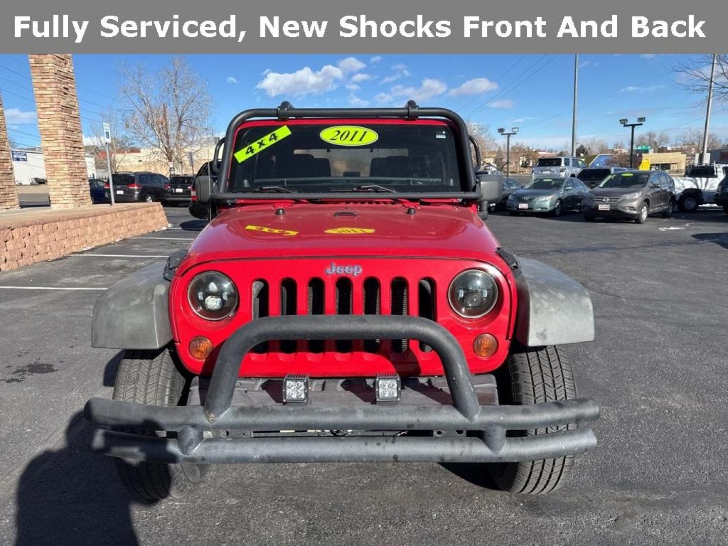 2011 RED /BLACK Jeep Wrangler Rubicon (1J4BA6D11BL) with an V6, 3.8L engine, Automatic transmission, located at 10890 W. Colfax Ave., Lakewood, CO, 80215, (303) 274-7692, 39.739914, -105.120132 - Get ready for adventure with this 2011 Jeep Wrangler Rubicon, a true icon of off-road prowess and rugged style. This trail-ready beast is equipped with a robust 4WD system and a powerful V6, 3.8L engine that promises an exhilarating drive, whether you're navigating city streets or tackling rugged tr - Photo#34