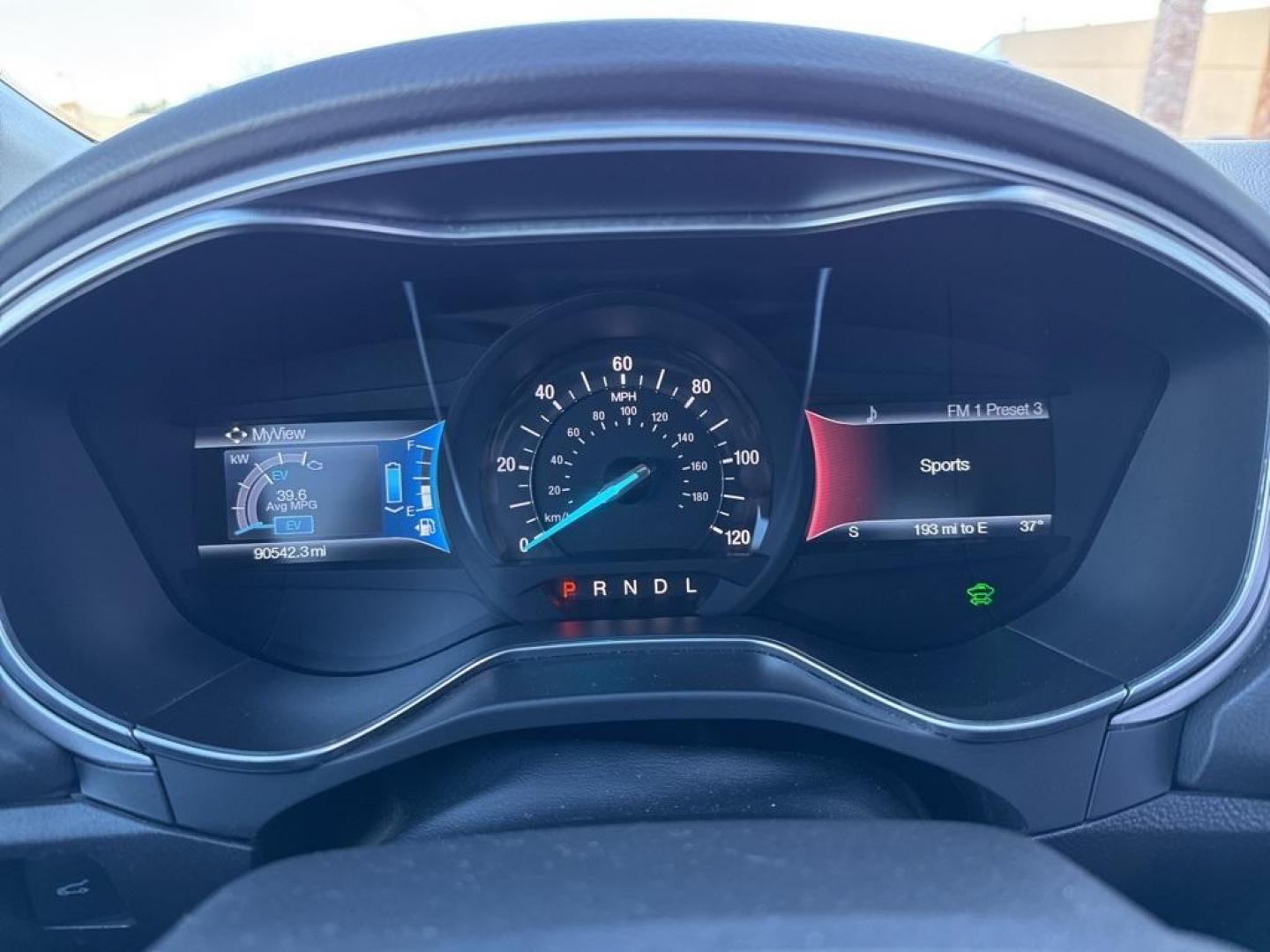 2015 BEIGE Ford Fusion Hybrid SE Hybrid (3FA6P0LU4FR) with an 4 Cyl, 2.0L engine, Automatic transmission, located at 10890 W. Colfax Ave., Lakewood, CO, 80215, (303) 274-7692, 39.739914, -105.120132 - Photo#32