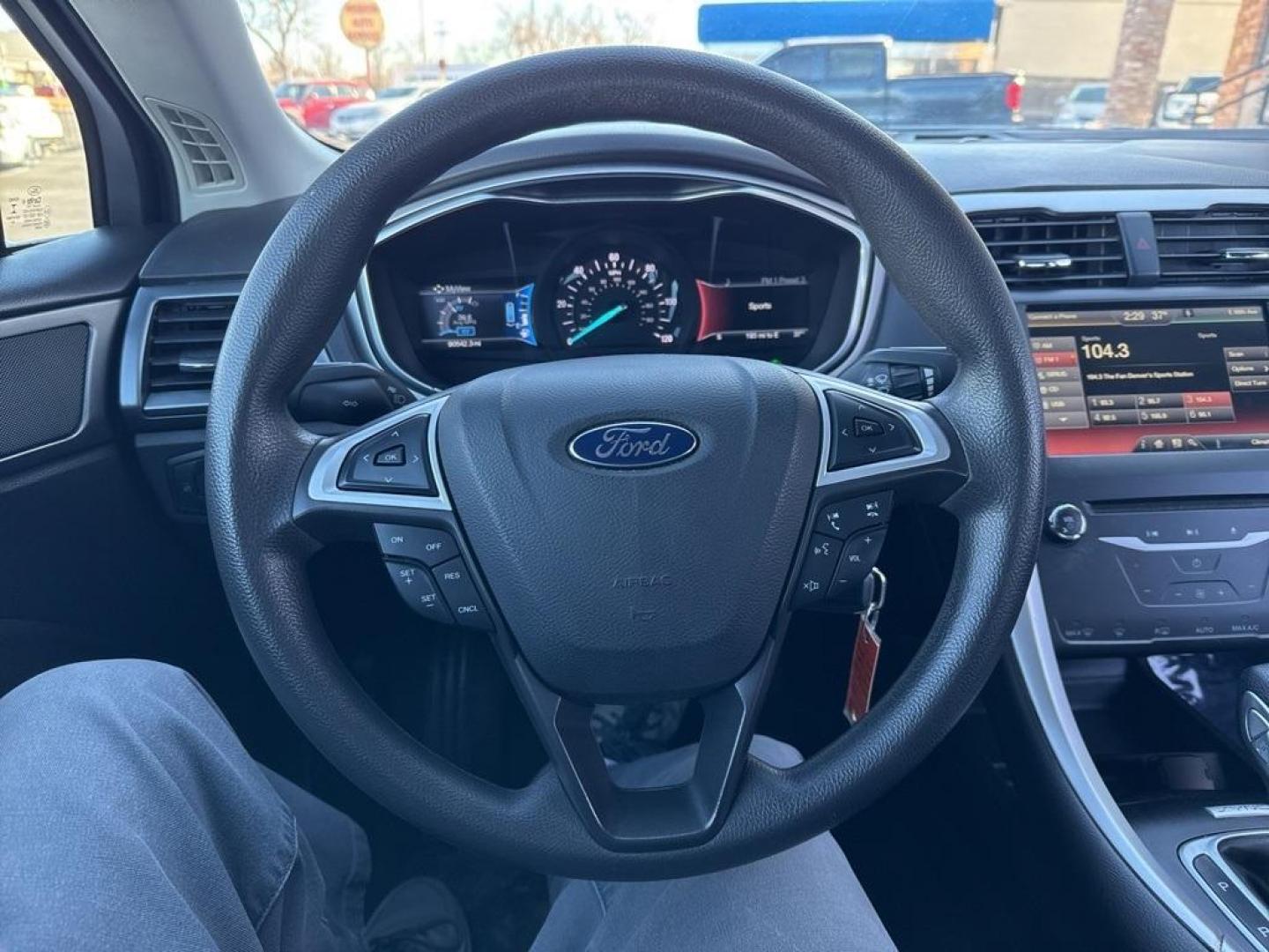 2015 BEIGE Ford Fusion Hybrid SE Hybrid (3FA6P0LU4FR) with an 4 Cyl, 2.0L engine, Automatic transmission, located at 10890 W. Colfax Ave., Lakewood, CO, 80215, (303) 274-7692, 39.739914, -105.120132 - Photo#33