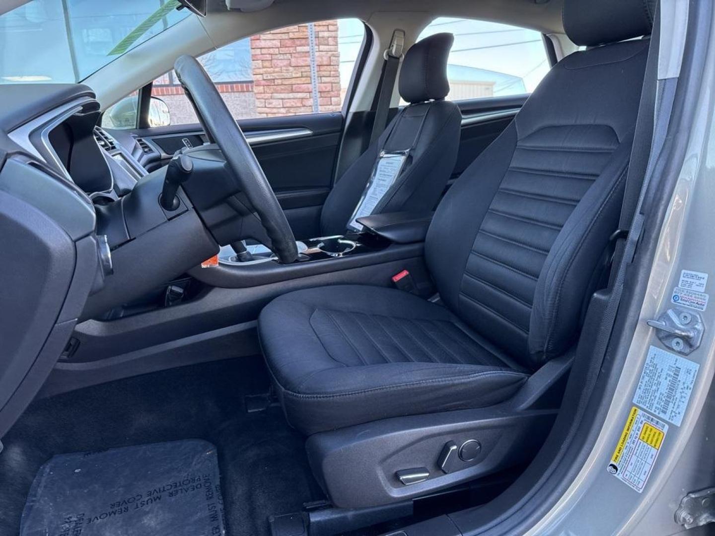 2015 BEIGE Ford Fusion Hybrid SE Hybrid (3FA6P0LU4FR) with an 4 Cyl, 2.0L engine, Automatic transmission, located at 10890 W. Colfax Ave., Lakewood, CO, 80215, (303) 274-7692, 39.739914, -105.120132 - Photo#36