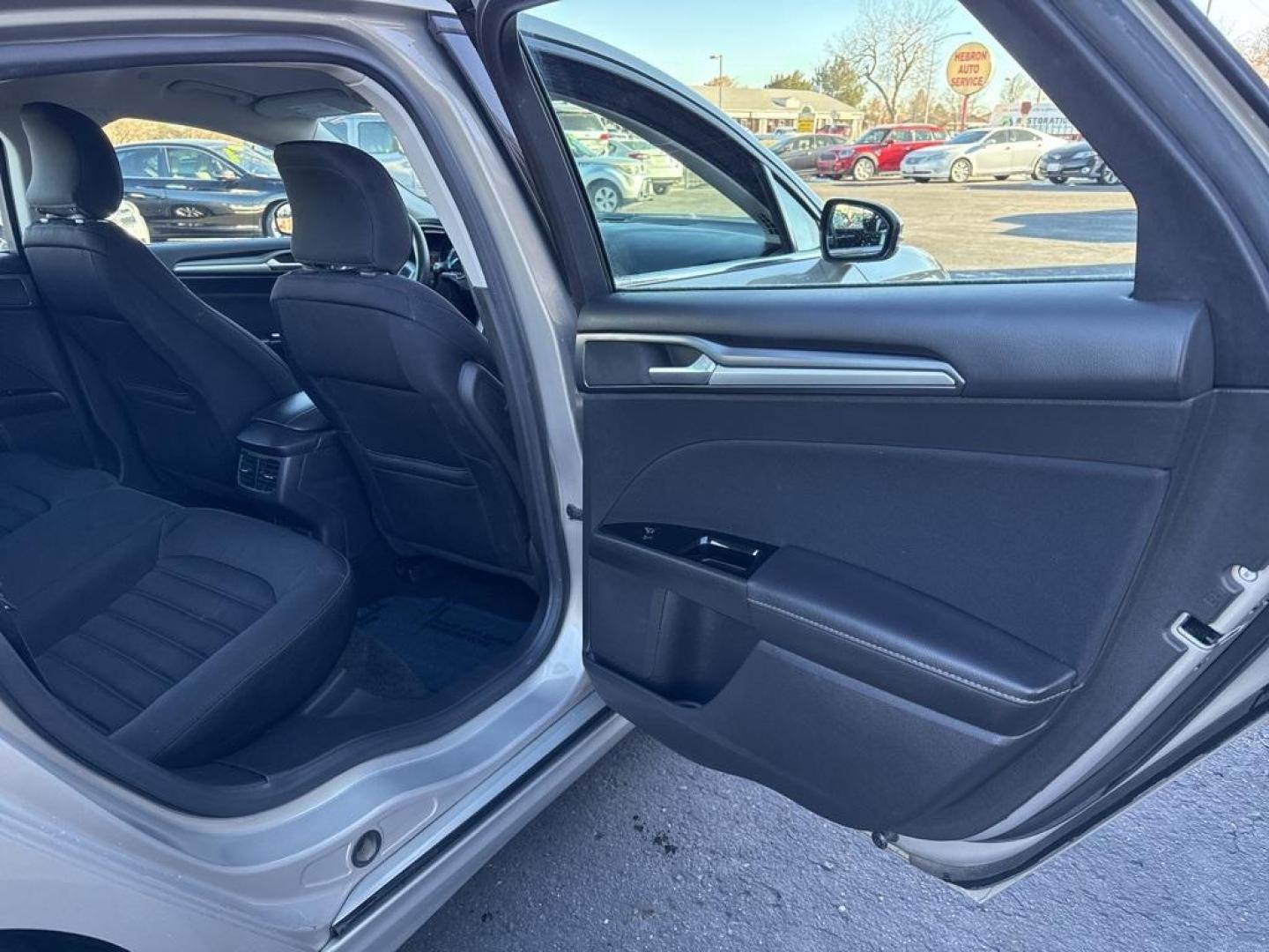 2015 BEIGE Ford Fusion Hybrid SE Hybrid (3FA6P0LU4FR) with an 4 Cyl, 2.0L engine, Automatic transmission, located at 10890 W. Colfax Ave., Lakewood, CO, 80215, (303) 274-7692, 39.739914, -105.120132 - Photo#44