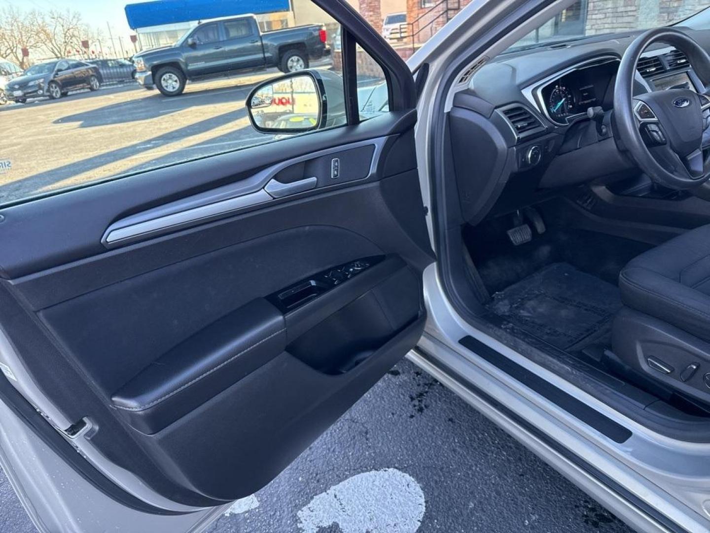 2015 BEIGE Ford Fusion Hybrid SE Hybrid (3FA6P0LU4FR) with an 4 Cyl, 2.0L engine, Automatic transmission, located at 10890 W. Colfax Ave., Lakewood, CO, 80215, (303) 274-7692, 39.739914, -105.120132 - Photo#47