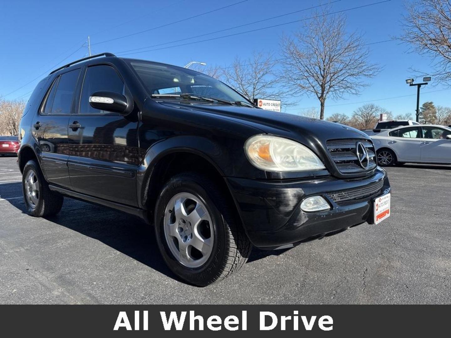 2003 Black /Java Mercedes-Benz M-Class ML 350 (4JGAB57E93A) with an 3.7L V6 SMPI SOHC engine, Automatic transmission, located at 10890 W. Colfax Ave., Lakewood, CO, 80215, (303) 274-7692, 39.739914, -105.120132 - 2003 Mercedes-Benz M-Class 4MATIC runs like a top. No oil leaks, recently serviced and ready for Colorado. Does need a radio and window regulator. This thing is a tank and runs amazing. <br><br>D1 Auto NEVER charges dealer fees! All cars have clean titles and have been inspected for mechanical issue - Photo#2