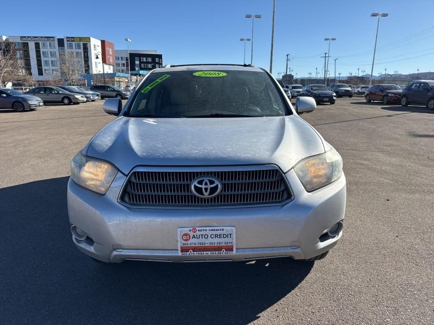2008 Classic Silver Metallic /Ash Toyota Highlander Hybrid Limited (JTEEW44A382) with an 3.3L V6 MPI DOHC engine, CVT transmission, located at 10890 W. Colfax Ave., Lakewood, CO, 80215, (303) 274-7692, 39.739914, -105.120132 - 2008 Toyota Highlander Hybrid AWD 3.3L V6 MPI DOHC.<br><br>D1 Auto NEVER charges dealer fees! All cars have clean titles and have been inspected for mechanical issues. We have financing for everyone. Good credit, bad credit, first time buyers.<br>Clean CARFAX.<br>Please call Lakewood Location 303-27 - Photo#1