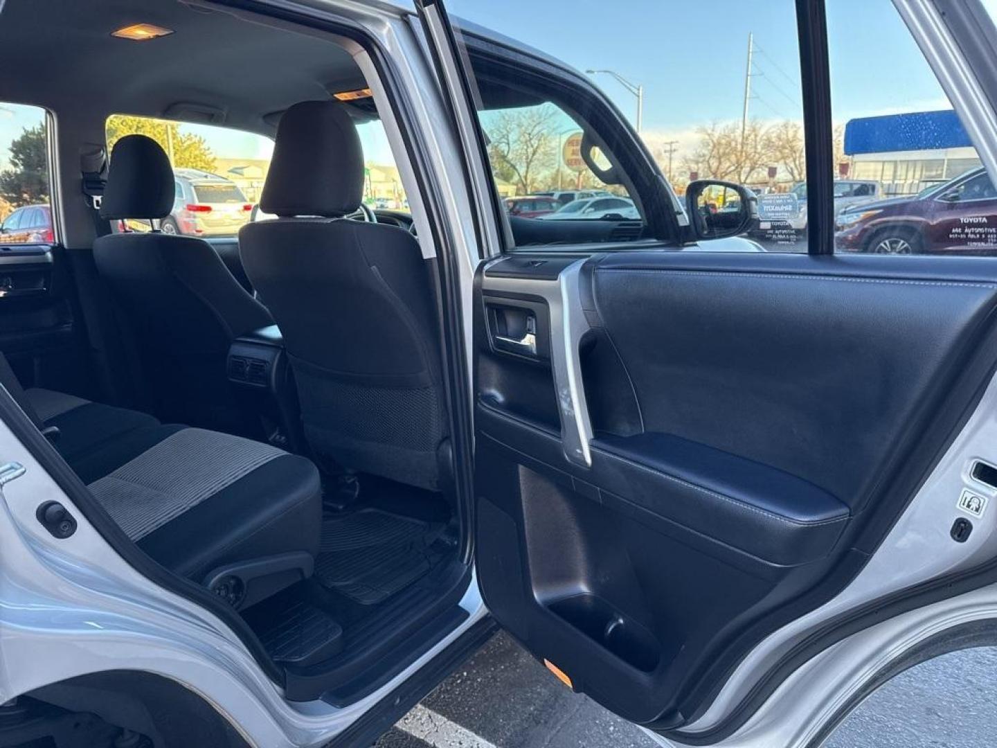 2021 Classic Silver Metallic /Gray Toyota 4Runner SR5 (JTEMU5JR1M5) with an 4.0L V6 SMPI DOHC engine, Automatic transmission, located at 10890 W. Colfax Ave., Lakewood, CO, 80215, (303) 274-7692, 39.739914, -105.120132 - 2021 Toyota 4Runner SR5 4WD With 3rd Row Seating!! No accidents and has a clean title. Well maintained and loaded with, Apple/ Android Carplay, backup camera, 3 rows of seating, power seat and more. <br><br> All Cars Have Clean Titles And Are Serviced Before Sale., Clean Carfax, No Accident, Apple/ - Photo#23