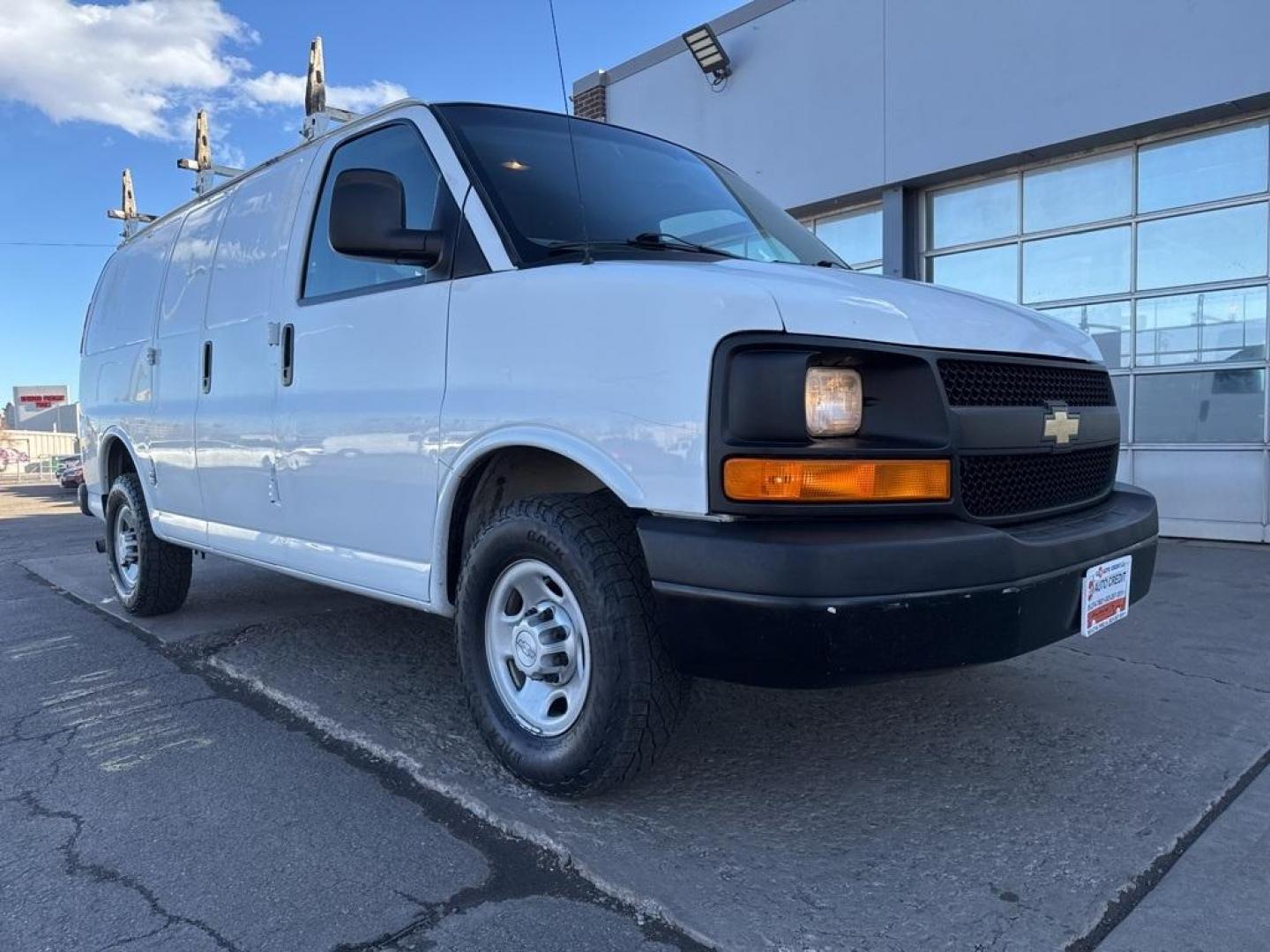 2015 Summit White /Medium Pewter Chevrolet Express 2500 Work Van (1GCWGFCFXF1) with an Vortec 4.8L V8 SFI engine, Automatic transmission, located at 10890 W. Colfax Ave., Lakewood, CO, 80215, (303) 274-7692, 39.739914, -105.120132 - 2015 Chevrolet Express 2500 CARFAX One-Owner. RWD Cargo<br><br>D1 Auto NEVER charges dealer fees! All cars have clean titles and have been inspected for mechanical issues. We have financing for everyone. Good credit, bad credit, first time buyers.<br>Clean CARFAX.<br>Please call Lakewood Location 30 - Photo#2