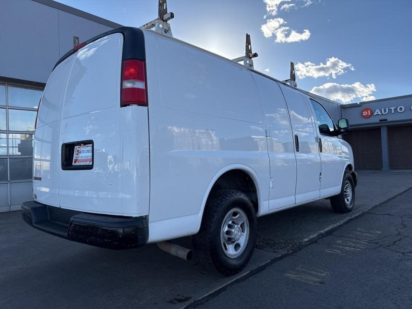 2015 Summit White /Medium Pewter Chevrolet Express 2500 Work Van (1GCWGFCFXF1) with an Vortec 4.8L V8 SFI engine, Automatic transmission, located at 10890 W. Colfax Ave., Lakewood, CO, 80215, (303) 274-7692, 39.739914, -105.120132 - 2015 Chevrolet Express 2500 CARFAX One-Owner. RWD Cargo<br><br>D1 Auto NEVER charges dealer fees! All cars have clean titles and have been inspected for mechanical issues. We have financing for everyone. Good credit, bad credit, first time buyers.<br>Clean CARFAX.<br>Please call Lakewood Location 30 - Photo#4