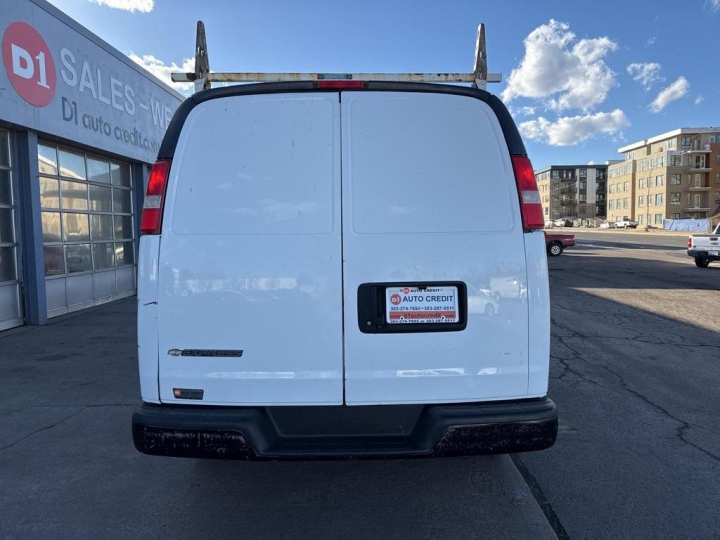 2015 Summit White /Medium Pewter Chevrolet Express 2500 Work Van (1GCWGFCFXF1) with an Vortec 4.8L V8 SFI engine, Automatic transmission, located at 10890 W. Colfax Ave., Lakewood, CO, 80215, (303) 274-7692, 39.739914, -105.120132 - 2015 Chevrolet Express 2500 CARFAX One-Owner. RWD Cargo<br><br>D1 Auto NEVER charges dealer fees! All cars have clean titles and have been inspected for mechanical issues. We have financing for everyone. Good credit, bad credit, first time buyers.<br>Clean CARFAX.<br>Please call Lakewood Location 30 - Photo#5