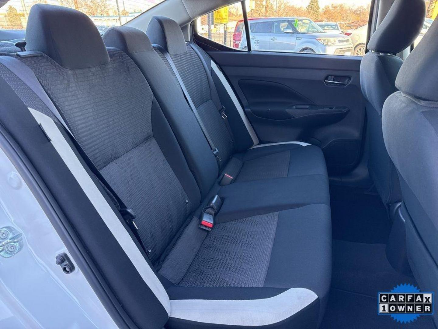 2022 WHITE /ACTUAL Nissan Versa SV (3N1CN8EV9NL) with an 4 Cyl, 1.6L engine, Automatic transmission, located at 10890 W. Colfax Ave., Lakewood, CO, 80215, (303) 274-7692, 39.739914, -105.120132 - Photo#19