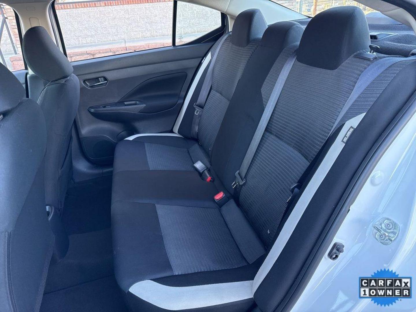 2022 WHITE /ACTUAL Nissan Versa SV (3N1CN8EV9NL) with an 4 Cyl, 1.6L engine, Automatic transmission, located at 10890 W. Colfax Ave., Lakewood, CO, 80215, (303) 274-7692, 39.739914, -105.120132 - Photo#21