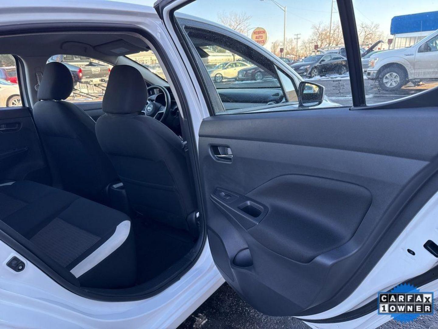2022 WHITE /ACTUAL Nissan Versa SV (3N1CN8EV9NL) with an 4 Cyl, 1.6L engine, Automatic transmission, located at 10890 W. Colfax Ave., Lakewood, CO, 80215, (303) 274-7692, 39.739914, -105.120132 - Photo#23