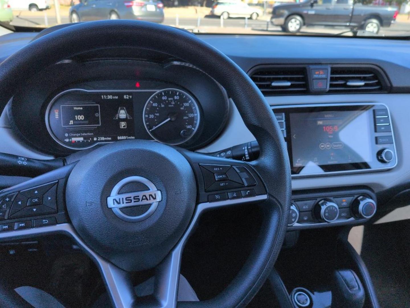 2022 WHITE /ACTUAL Nissan Versa SV (3N1CN8EV9NL) with an 4 Cyl, 1.6L engine, Automatic transmission, located at 10890 W. Colfax Ave., Lakewood, CO, 80215, (303) 274-7692, 39.739914, -105.120132 - Discover the perfect blend of style, efficiency, and reliability with this 2022 Nissan Versa SV. This compact sedan is ideal for those seeking an economical yet comfortable driving experience. Equipped with a 4-cylinder, 1.6L engine and front-wheel drive, this vehicle ensures a smooth, responsive ri - Photo#10
