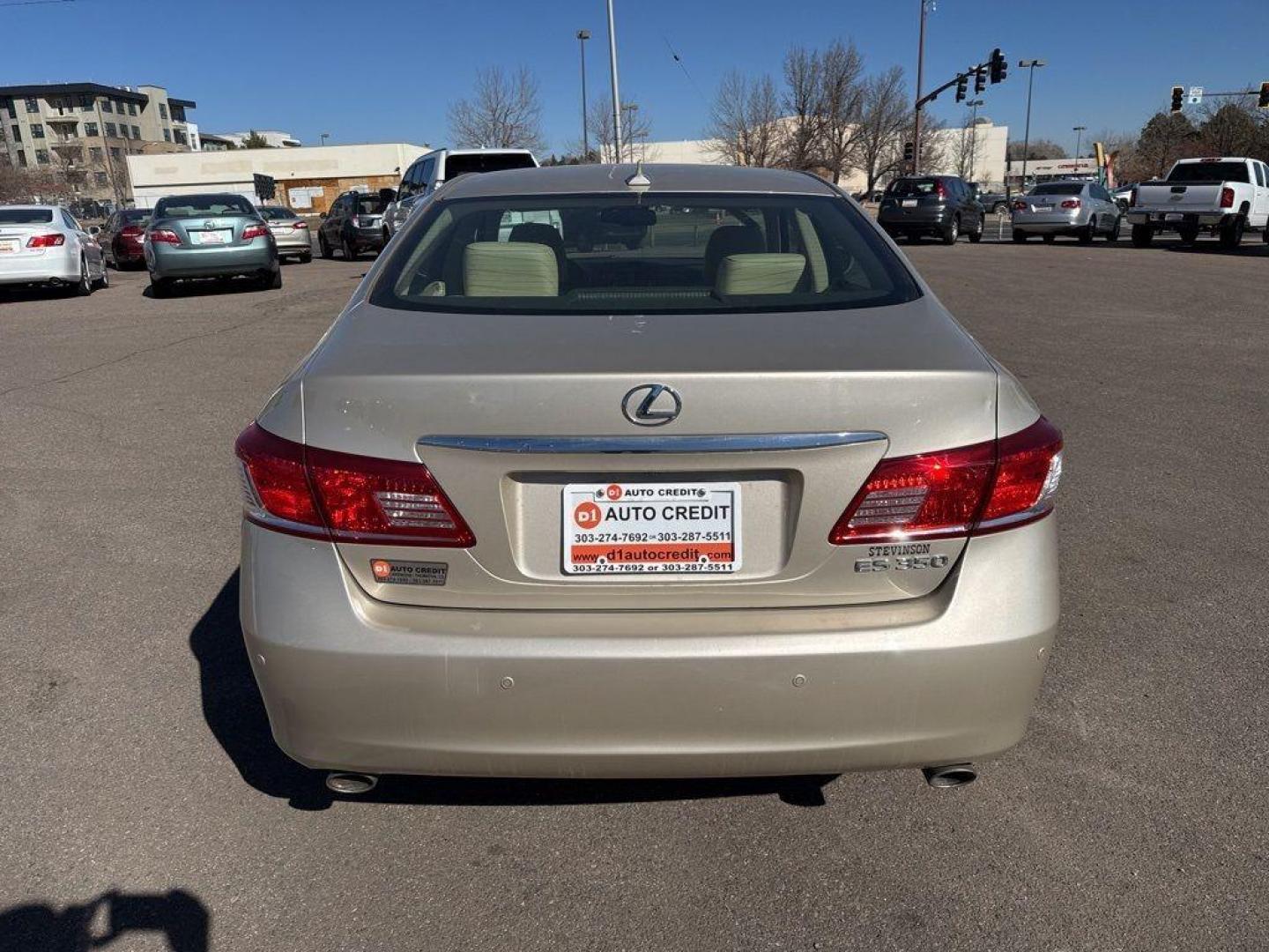 2011 GOLD Lexus ES 350 Base (JTHBK1EG6B2) with an V6, 3.5L engine, Automatic transmission, located at 10890 W. Colfax Ave., Lakewood, CO, 80215, (303) 274-7692, 39.739914, -105.120132 - Photo#5