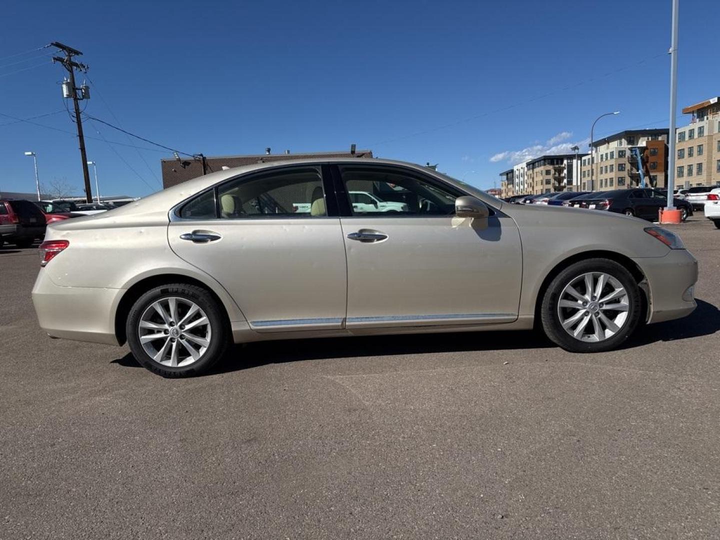 2011 GOLD Lexus ES 350 Base (JTHBK1EG6B2) with an V6, 3.5L engine, Automatic transmission, located at 10890 W. Colfax Ave., Lakewood, CO, 80215, (303) 274-7692, 39.739914, -105.120132 - Photo#34