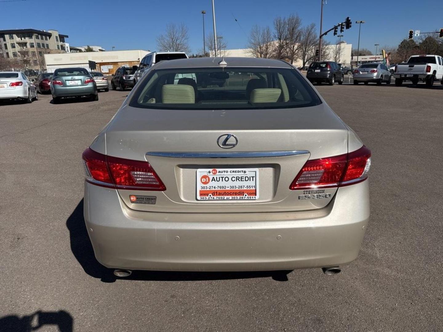 2011 GOLD Lexus ES 350 Base (JTHBK1EG6B2) with an V6, 3.5L engine, Automatic transmission, located at 10890 W. Colfax Ave., Lakewood, CO, 80215, (303) 274-7692, 39.739914, -105.120132 - Photo#36