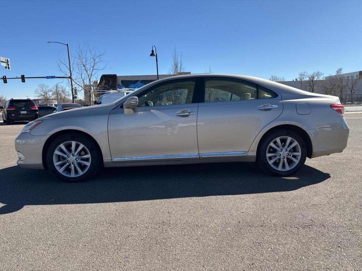 2011 GOLD Lexus ES 350 Base (JTHBK1EG6B2) with an V6, 3.5L engine, Automatic transmission, located at 10890 W. Colfax Ave., Lakewood, CO, 80215, (303) 274-7692, 39.739914, -105.120132 - Photo#38