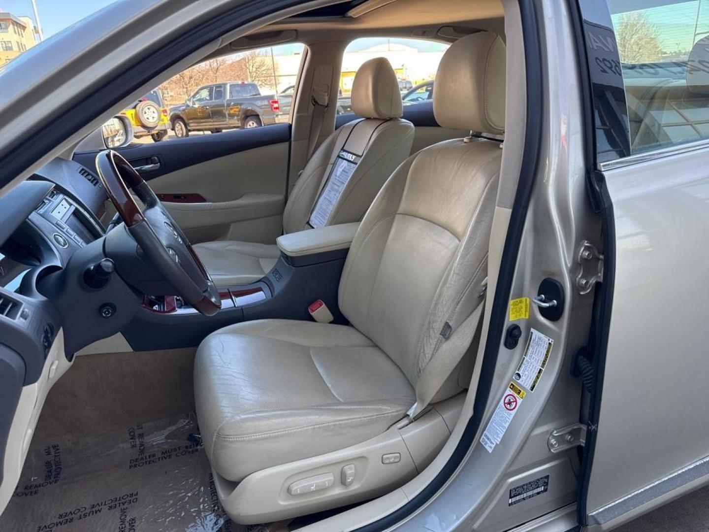 2011 GOLD Lexus ES 350 Base (JTHBK1EG6B2) with an V6, 3.5L engine, Automatic transmission, located at 10890 W. Colfax Ave., Lakewood, CO, 80215, (303) 274-7692, 39.739914, -105.120132 - Photo#45