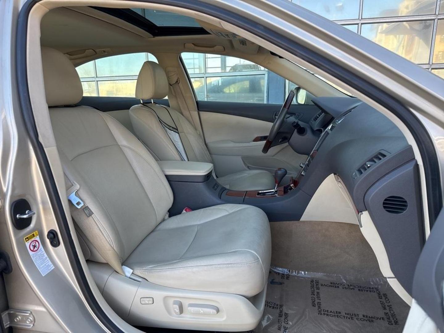 2011 GOLD Lexus ES 350 Base (JTHBK1EG6B2) with an V6, 3.5L engine, Automatic transmission, located at 10890 W. Colfax Ave., Lakewood, CO, 80215, (303) 274-7692, 39.739914, -105.120132 - Photo#46