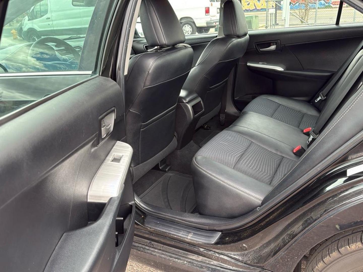 2014 BLACK Toyota Camry SE (4T1BF1FK5EU) with an 4 Cyl, 2.5L engine, Automatic transmission, located at 10890 W. Colfax Ave., Lakewood, CO, 80215, (303) 274-7692, 39.739914, -105.120132 - Photo#15