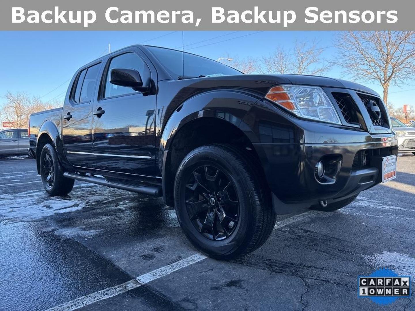2019 Magnetic Black Pearl /Steel Nissan Frontier SV (1N6AD0EV5KN) with an 4.0L V6 DOHC engine, Automatic transmission, located at 10890 W. Colfax Ave., Lakewood, CO, 80215, (303) 274-7692, 39.739914, -105.120132 - 2019 Nissan Frontier CARFAX One-Owner. 4WD Midnight Edition All Cars Have Clean Titles And Are Serviced Before Sale., CarfaxOne Owner, No Accidents, Apple/Android Car Play, Backup Camera, Heated Seats, Bluetooth/ With Bluetooth Audio, Frontier SV Midnight Edition, 4WD, Bed Liner, Bed Liner/Trailer H - Photo#2