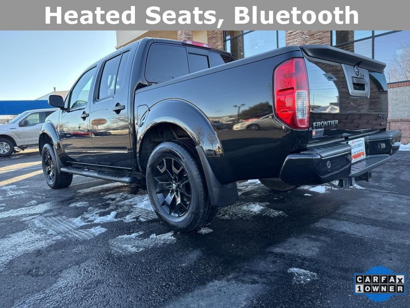 2019 Magnetic Black Pearl /Steel Nissan Frontier SV (1N6AD0EV5KN) with an 4.0L V6 DOHC engine, Automatic transmission, located at 10890 W. Colfax Ave., Lakewood, CO, 80215, (303) 274-7692, 39.739914, -105.120132 - 2019 Nissan Frontier CARFAX One-Owner. 4WD Midnight Edition All Cars Have Clean Titles And Are Serviced Before Sale., CarfaxOne Owner, No Accidents, Apple/Android Car Play, Backup Camera, Heated Seats, Bluetooth/ With Bluetooth Audio, Frontier SV Midnight Edition, 4WD, Bed Liner, Bed Liner/Trailer H - Photo#7