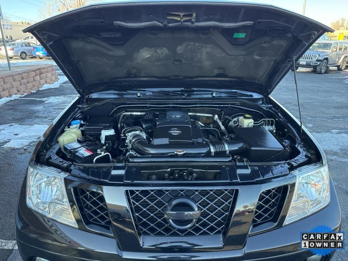 2019 Magnetic Black Pearl /Steel Nissan Frontier SV (1N6AD0EV5KN) with an 4.0L V6 DOHC engine, Automatic transmission, located at 10890 W. Colfax Ave., Lakewood, CO, 80215, (303) 274-7692, 39.739914, -105.120132 - 2019 Nissan Frontier CARFAX One-Owner. 4WD Midnight Edition All Cars Have Clean Titles And Are Serviced Before Sale., CarfaxOne Owner, No Accidents, Apple/Android Car Play, Backup Camera, Heated Seats, Bluetooth/ With Bluetooth Audio, Frontier SV Midnight Edition, 4WD, Bed Liner, Bed Liner/Trailer H - Photo#37