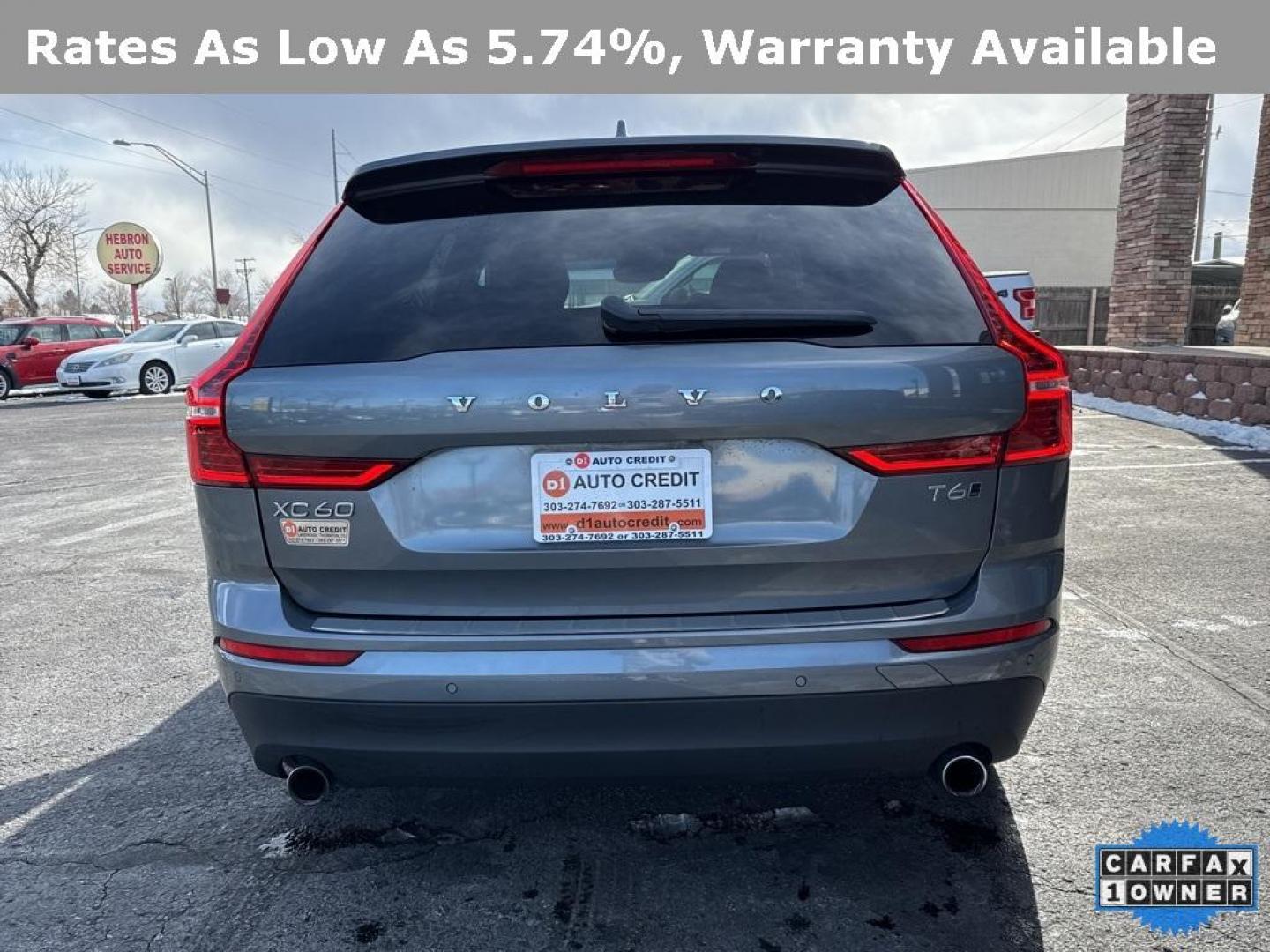 2021 Bright Silver Metallic /Maroon Brown Volvo XC60 T6 Momentum (YV4A22RK5M1) with an I4 Supercharged engine, Automatic transmission, located at 10890 W. Colfax Ave., Lakewood, CO, 80215, (303) 274-7692, 39.739914, -105.120132 - 2021 Volvo XC60 CARFAX One-Owner with regular service on Carfax. T6 engine producing 316 horsepower and equiped with Climate and Premium package. Loaded with hetaed front and rear seats, heated steering wheel, blind spot montoring, collision avoidance and mitigation. Apple/Android Carplay, Panoramic - Photo#6