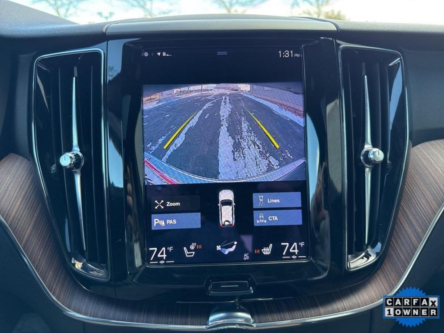 2021 Bright Silver Metallic /Maroon Brown Volvo XC60 T6 Momentum (YV4A22RK5M1) with an I4 Supercharged engine, Automatic transmission, located at 10890 W. Colfax Ave., Lakewood, CO, 80215, (303) 274-7692, 39.739914, -105.120132 - 2021 Volvo XC60 CARFAX One-Owner with regular service on Carfax. T6 engine producing 316 horsepower and equiped with Climate and Premium package. Loaded with hetaed front and rear seats, heated steering wheel, blind spot montoring, collision avoidance and mitigation. Apple/Android Carplay, Panoramic - Photo#22