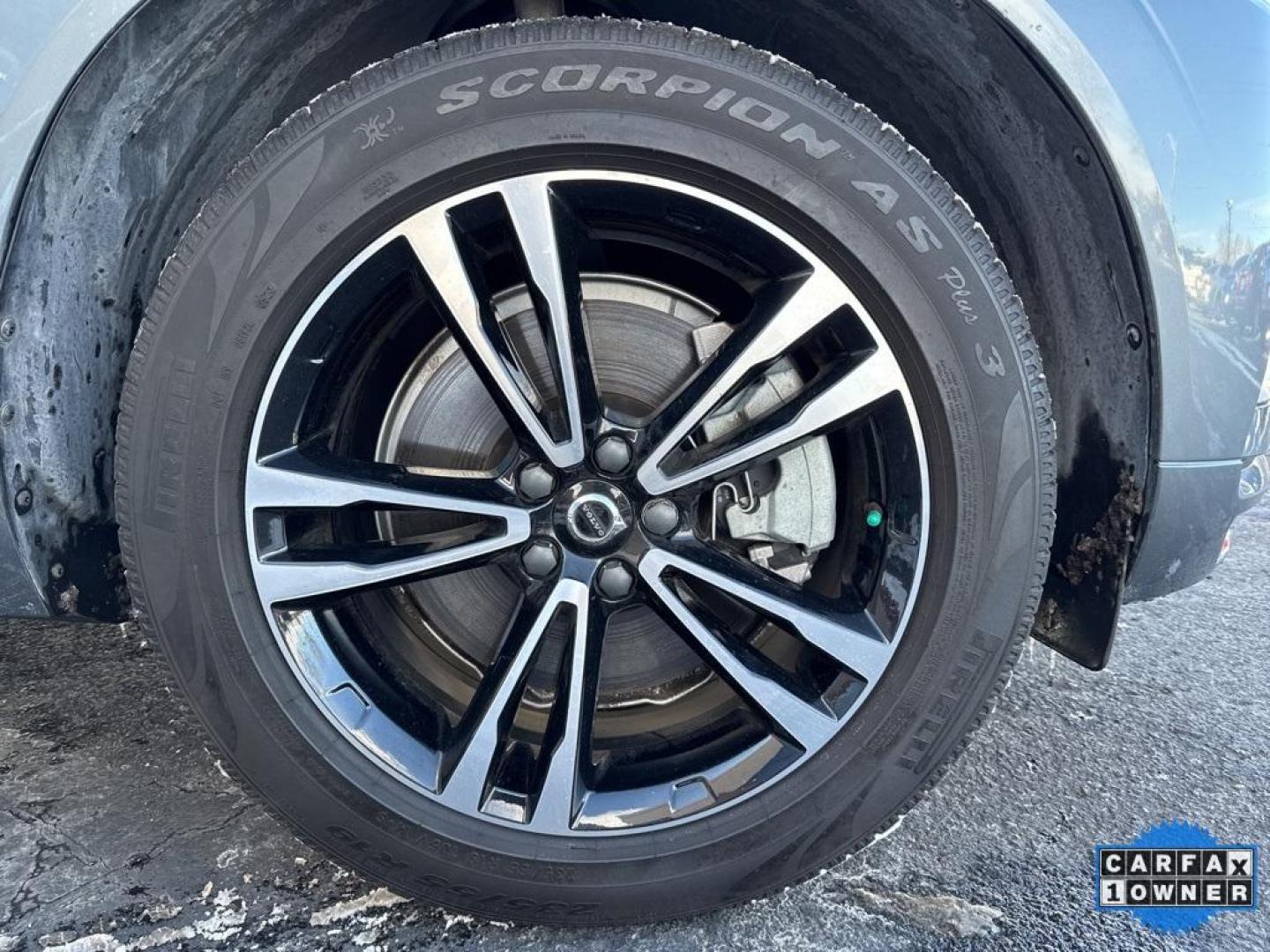 2021 Bright Silver Metallic /Maroon Brown Volvo XC60 T6 Momentum (YV4A22RK5M1) with an I4 Supercharged engine, Automatic transmission, located at 10890 W. Colfax Ave., Lakewood, CO, 80215, (303) 274-7692, 39.739914, -105.120132 - 2021 Volvo XC60 CARFAX One-Owner with regular service on Carfax. T6 engine producing 316 horsepower and equiped with Climate and Premium package. Loaded with hetaed front and rear seats, heated steering wheel, blind spot montoring, collision avoidance and mitigation. Apple/Android Carplay, Panoramic - Photo#43