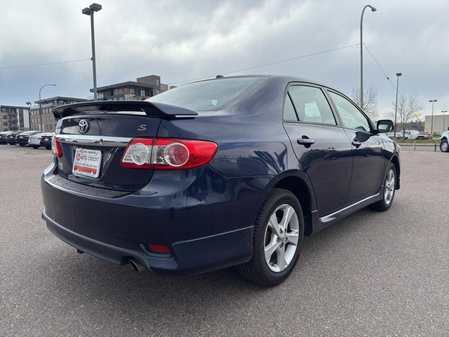 2011 BLUE Toyota Corolla S 5-SPEED MT (2T1BU4EE3BC) with an 4 Cyl, 1.8L engine, Manual transmission, located at 10890 W. Colfax Ave., Lakewood, CO, 80215, (303) 274-7692, 39.739914, -105.120132 - Photo#4