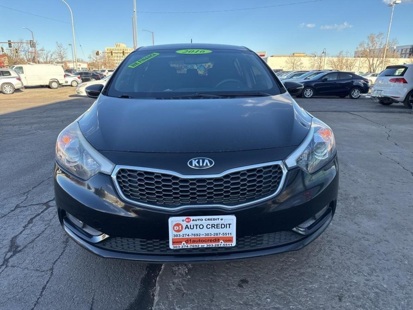 2016 BLACK Kia Forte5 LX (KNAFK5A83G5) with an 4 Cyl, 2.0L engine, Automatic transmission, located at 10890 W. Colfax Ave., Lakewood, CO, 80215, (303) 274-7692, 39.739914, -105.120132 - Photo#27