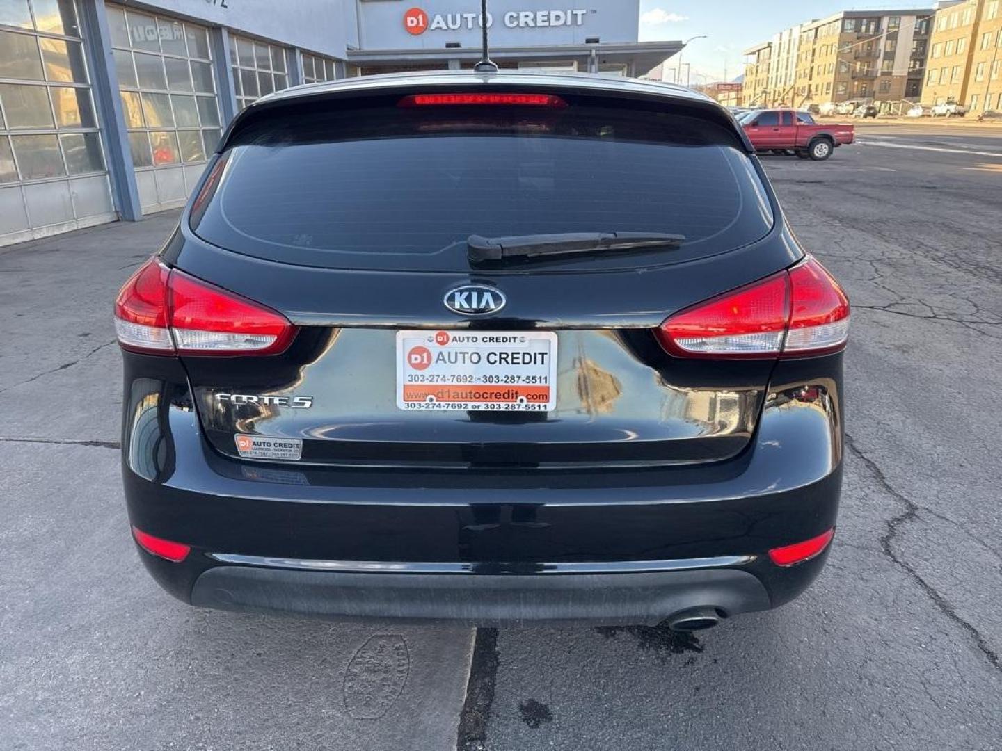 2016 BLACK Kia Forte5 LX (KNAFK5A83G5) with an 4 Cyl, 2.0L engine, Automatic transmission, located at 10890 W. Colfax Ave., Lakewood, CO, 80215, (303) 274-7692, 39.739914, -105.120132 - Photo#31