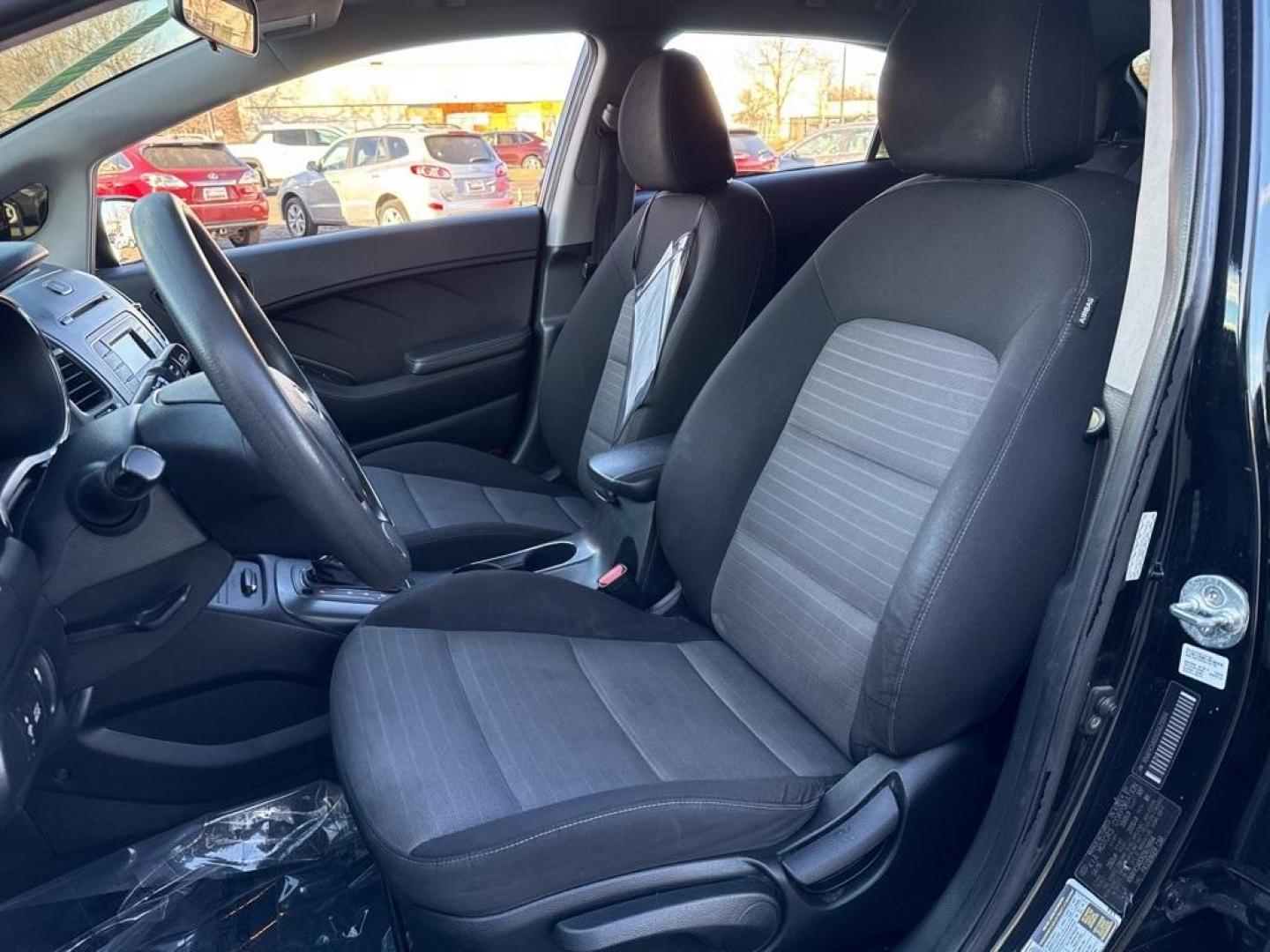 2016 BLACK Kia Forte5 LX (KNAFK5A83G5) with an 4 Cyl, 2.0L engine, Automatic transmission, located at 10890 W. Colfax Ave., Lakewood, CO, 80215, (303) 274-7692, 39.739914, -105.120132 - Photo#36