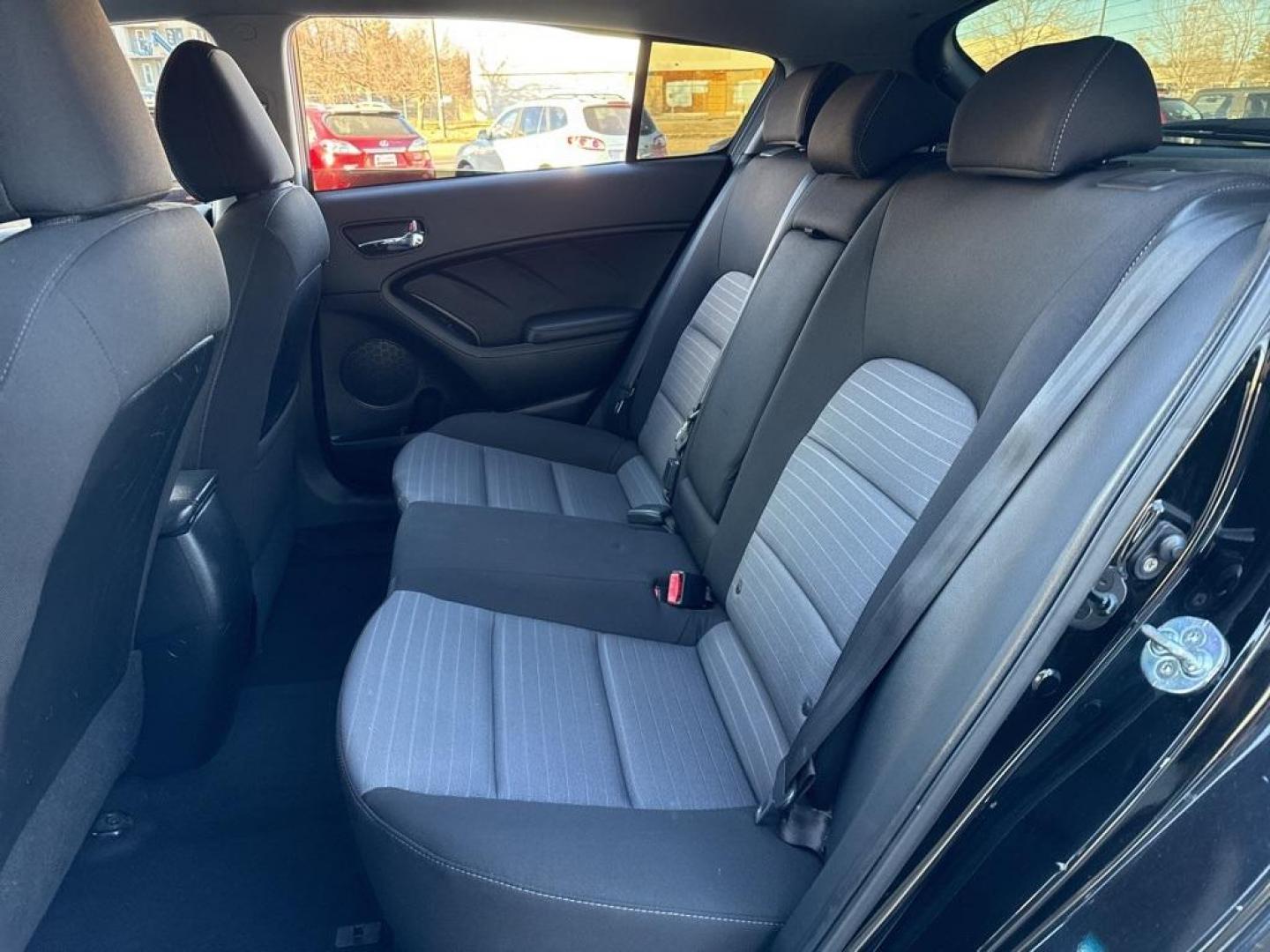 2016 BLACK Kia Forte5 LX (KNAFK5A83G5) with an 4 Cyl, 2.0L engine, Automatic transmission, located at 10890 W. Colfax Ave., Lakewood, CO, 80215, (303) 274-7692, 39.739914, -105.120132 - Photo#40