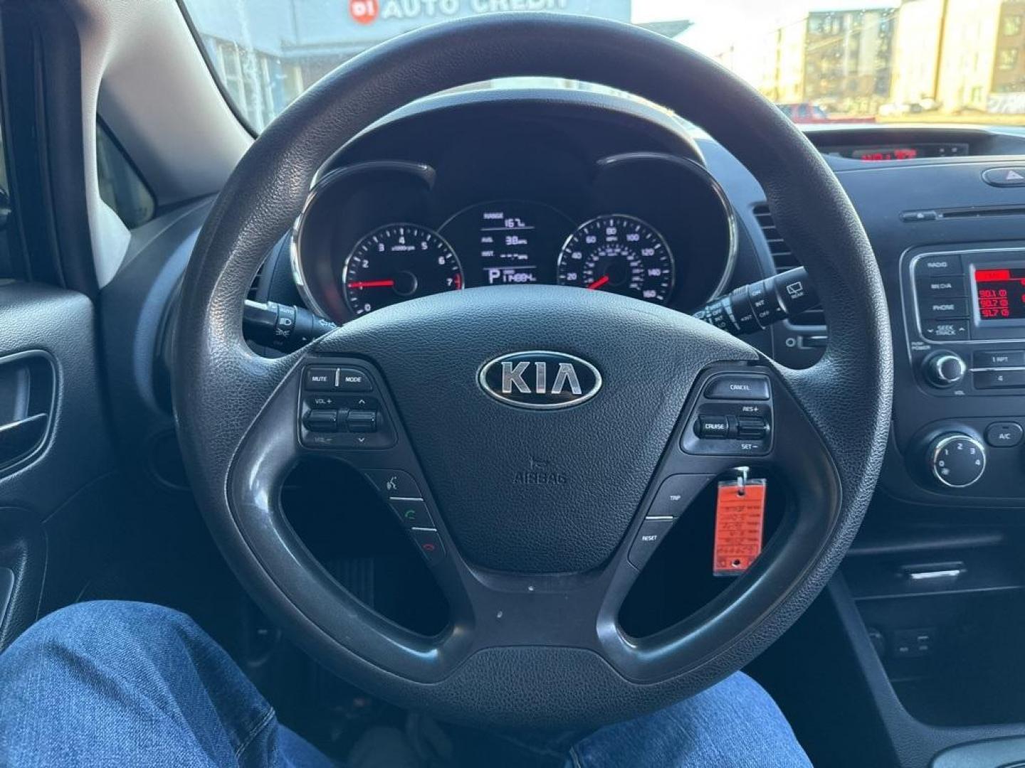 2016 BLACK Kia Forte5 LX (KNAFK5A83G5) with an 4 Cyl, 2.0L engine, Automatic transmission, located at 10890 W. Colfax Ave., Lakewood, CO, 80215, (303) 274-7692, 39.739914, -105.120132 - Photo#42