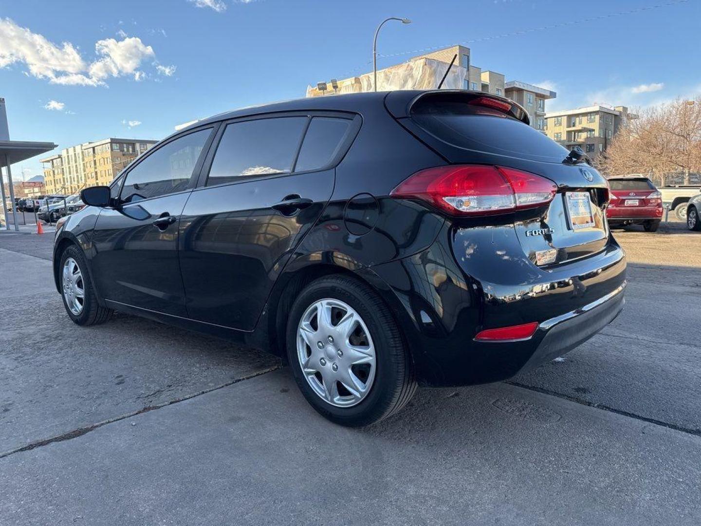 2016 BLACK Kia Forte5 LX (KNAFK5A83G5) with an 4 Cyl, 2.0L engine, Automatic transmission, located at 10890 W. Colfax Ave., Lakewood, CO, 80215, (303) 274-7692, 39.739914, -105.120132 - Photo#6