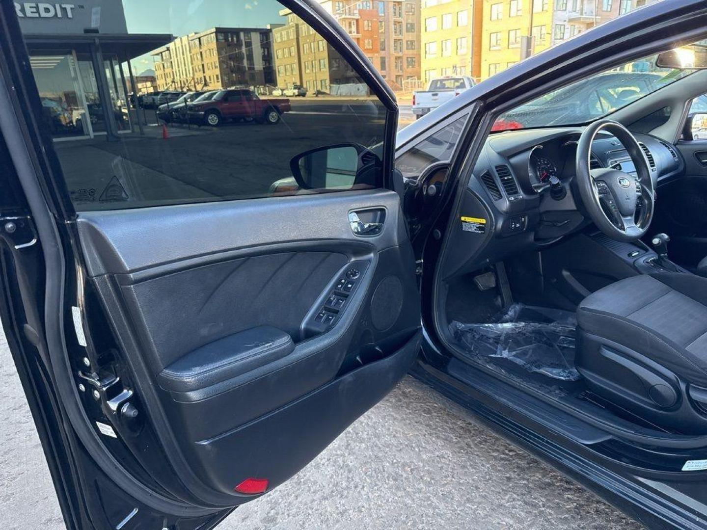 2016 BLACK Kia Forte5 LX (KNAFK5A83G5) with an 4 Cyl, 2.0L engine, Automatic transmission, located at 10890 W. Colfax Ave., Lakewood, CO, 80215, (303) 274-7692, 39.739914, -105.120132 - Photo#23